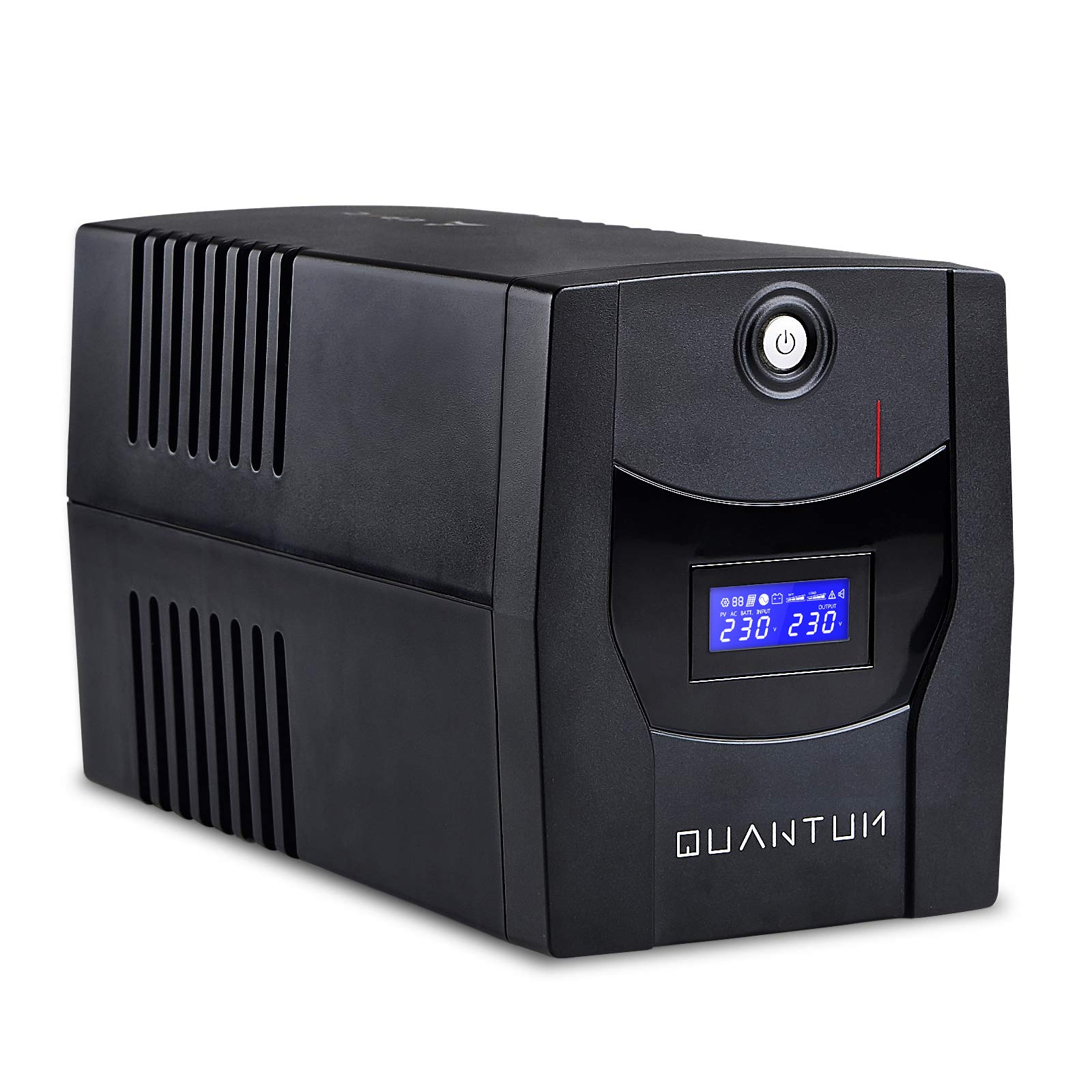 EPYC Quantum 1500VA 900W Gruppo di Continuità UPS 5 Prese LCD