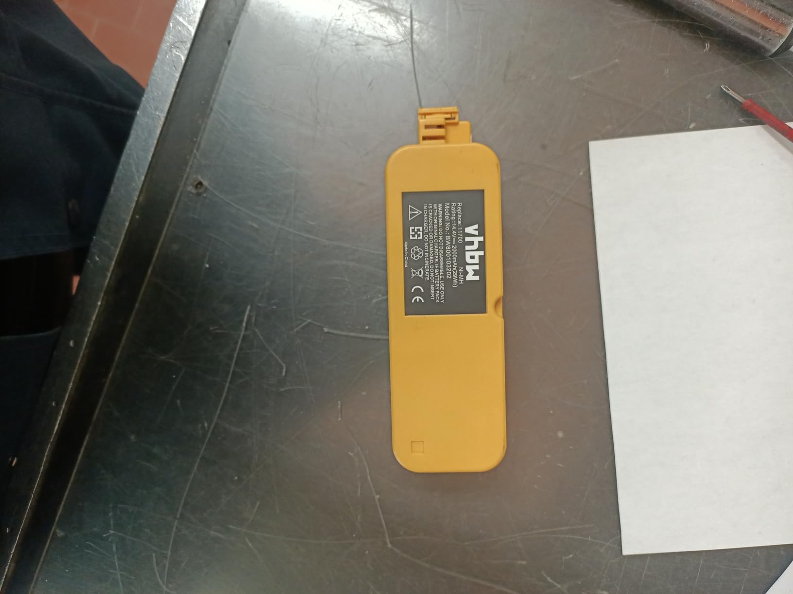 vhbw Batteria per Vileda M-488A 2000mAh NiMH