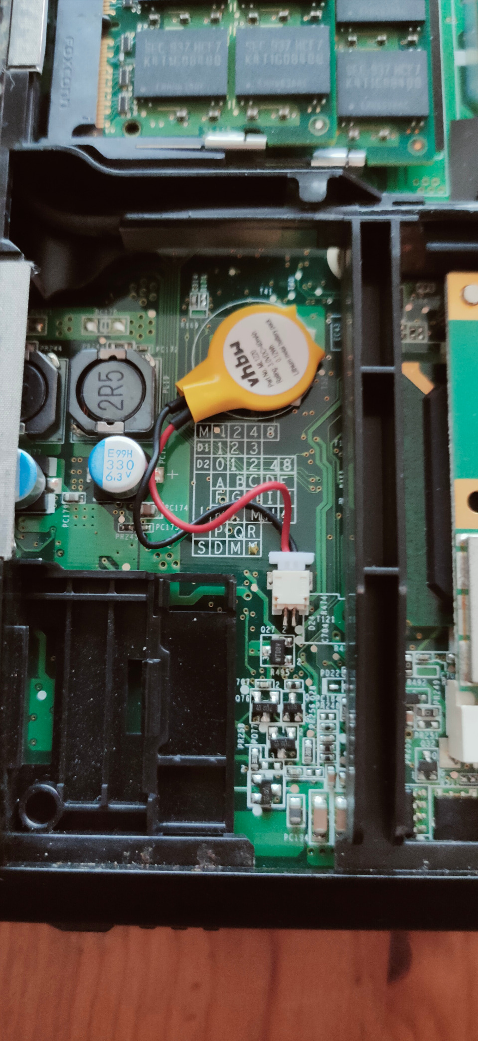 vhbw Batteria BIOS ML1220 17mAh 3V per Asus Eee PC