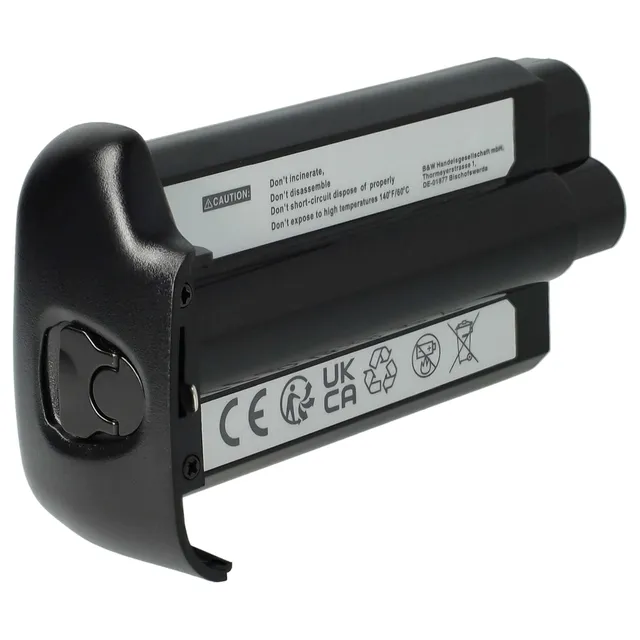 vhbw Batteria EN-4 fotocamera per Nikon D1x 1800mAh Li-Ion