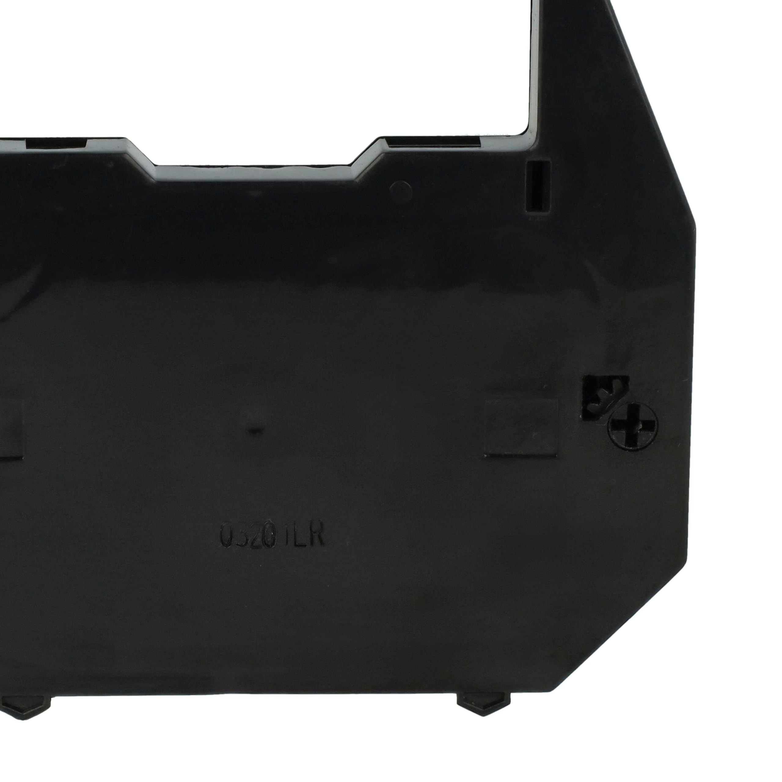 vhbw Nastro inchiostrato per Olympia Carrera de Luxe nero