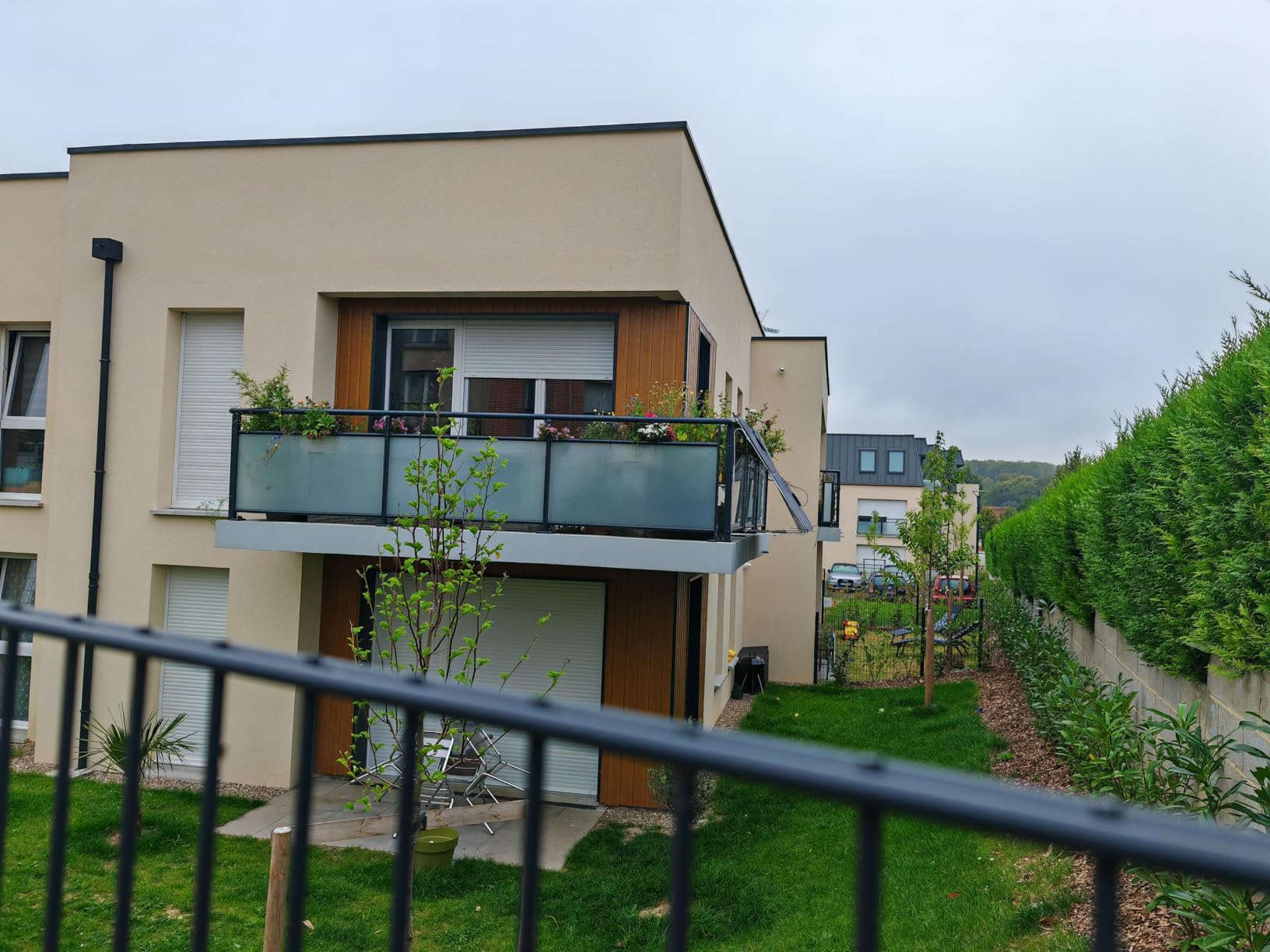 Leicke Supporto pannello solare balcone alluminio lungo