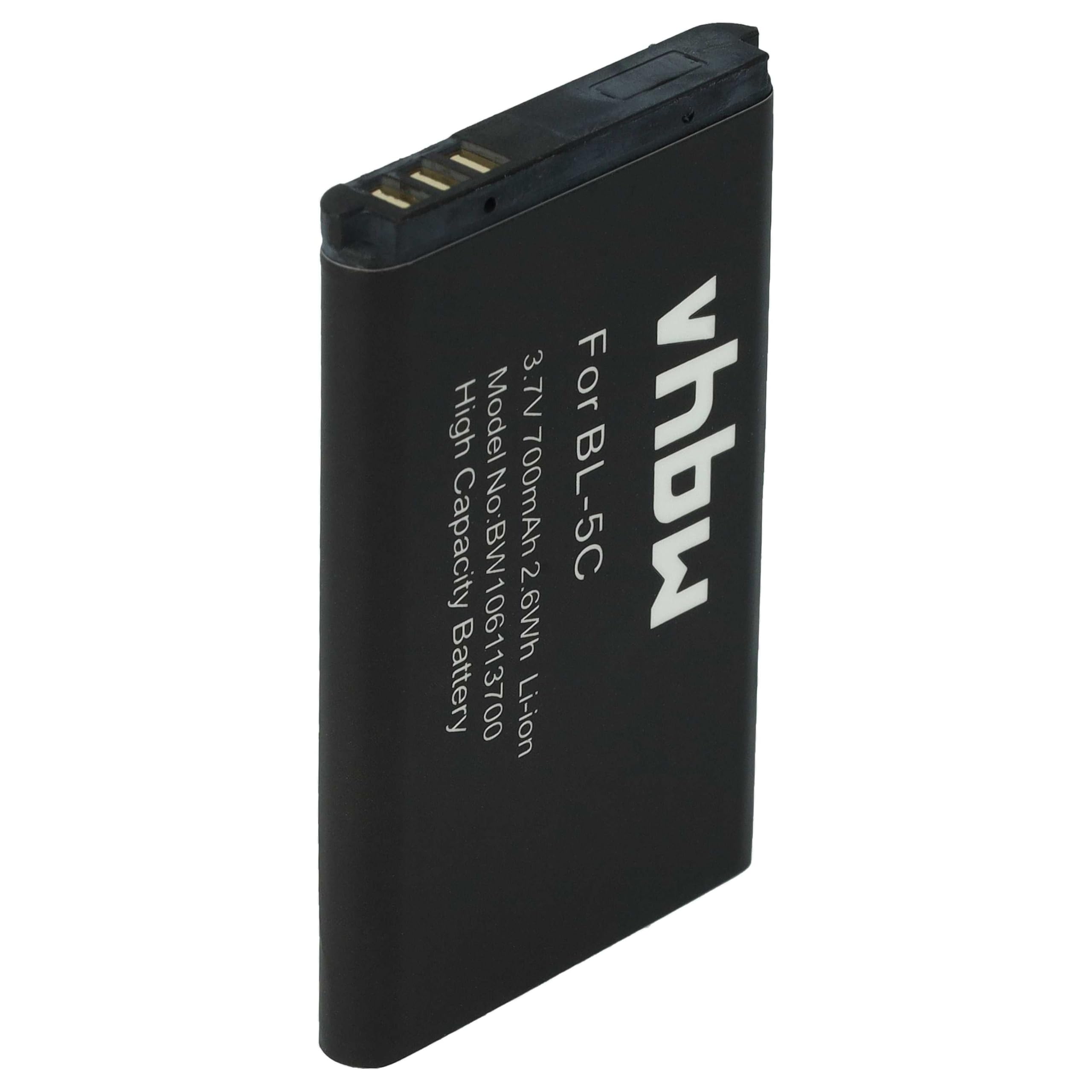vhbw Batteria smartphone CP10 700mAh 3,7V 1x Li-Ion