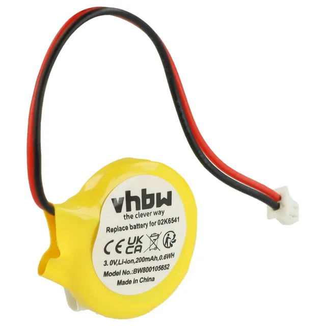 vhbw Batteria BIOS per HP Pavilion DV6000 200mAh non ricaricabile