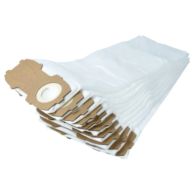 vhbw Set 10 sacchetti per Vorwerk Folletto VK 119 120 microfibra