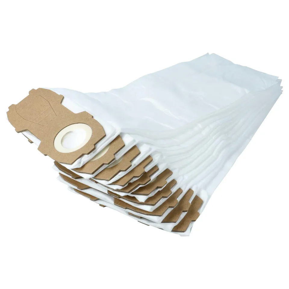 vhbw Set 10 sacchetti per Vorwerk Folletto VK 119 120 microfibra