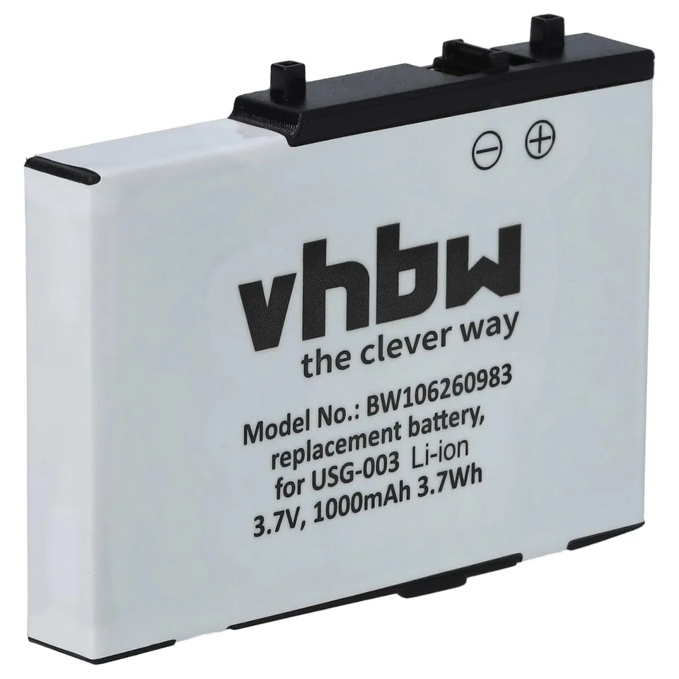 vhbw Batteria USG-001 per Nintendo DS Lite 900mAh Li-Ion