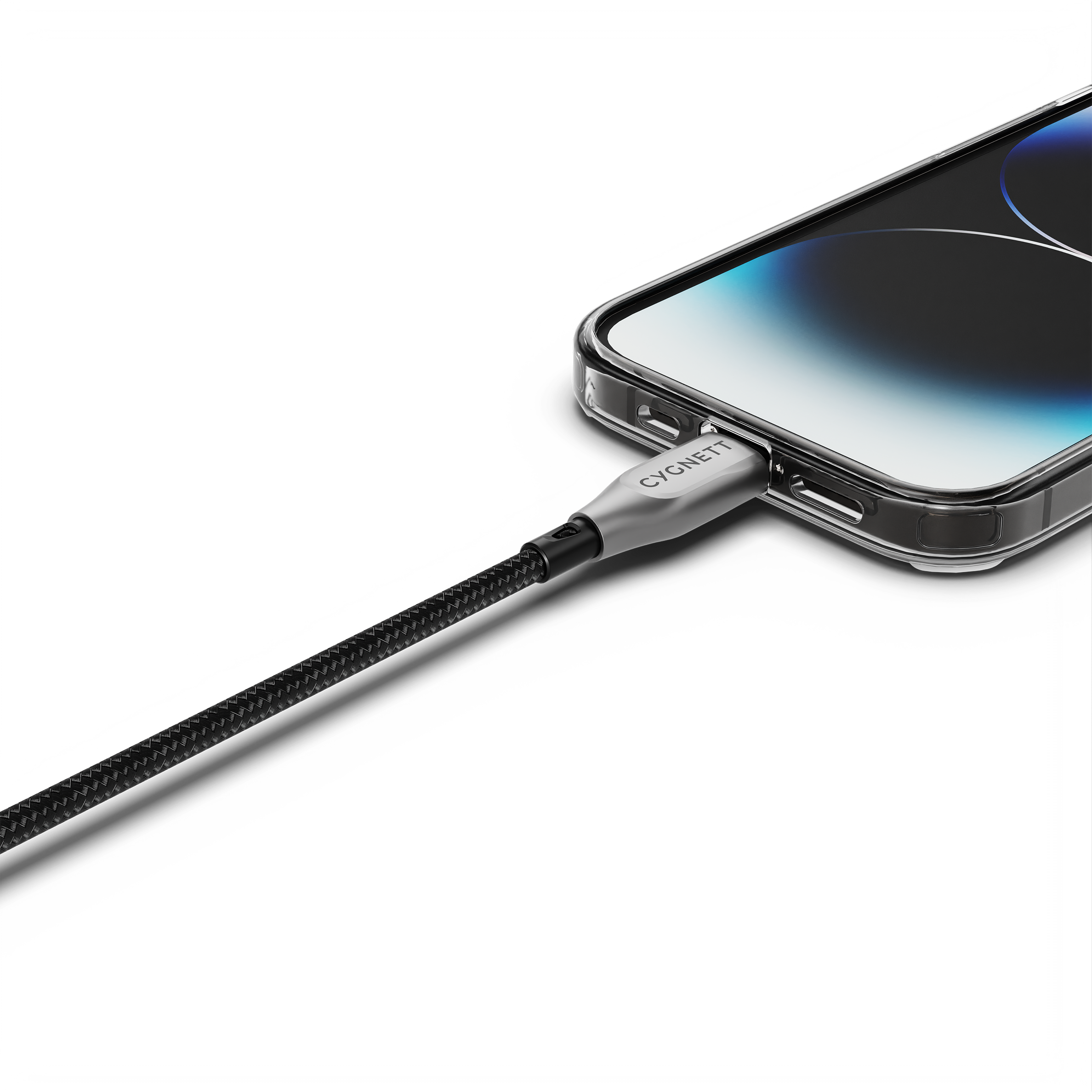 Cygnett Armoured Cavo Lightning USB-C 2 m nero 30W
