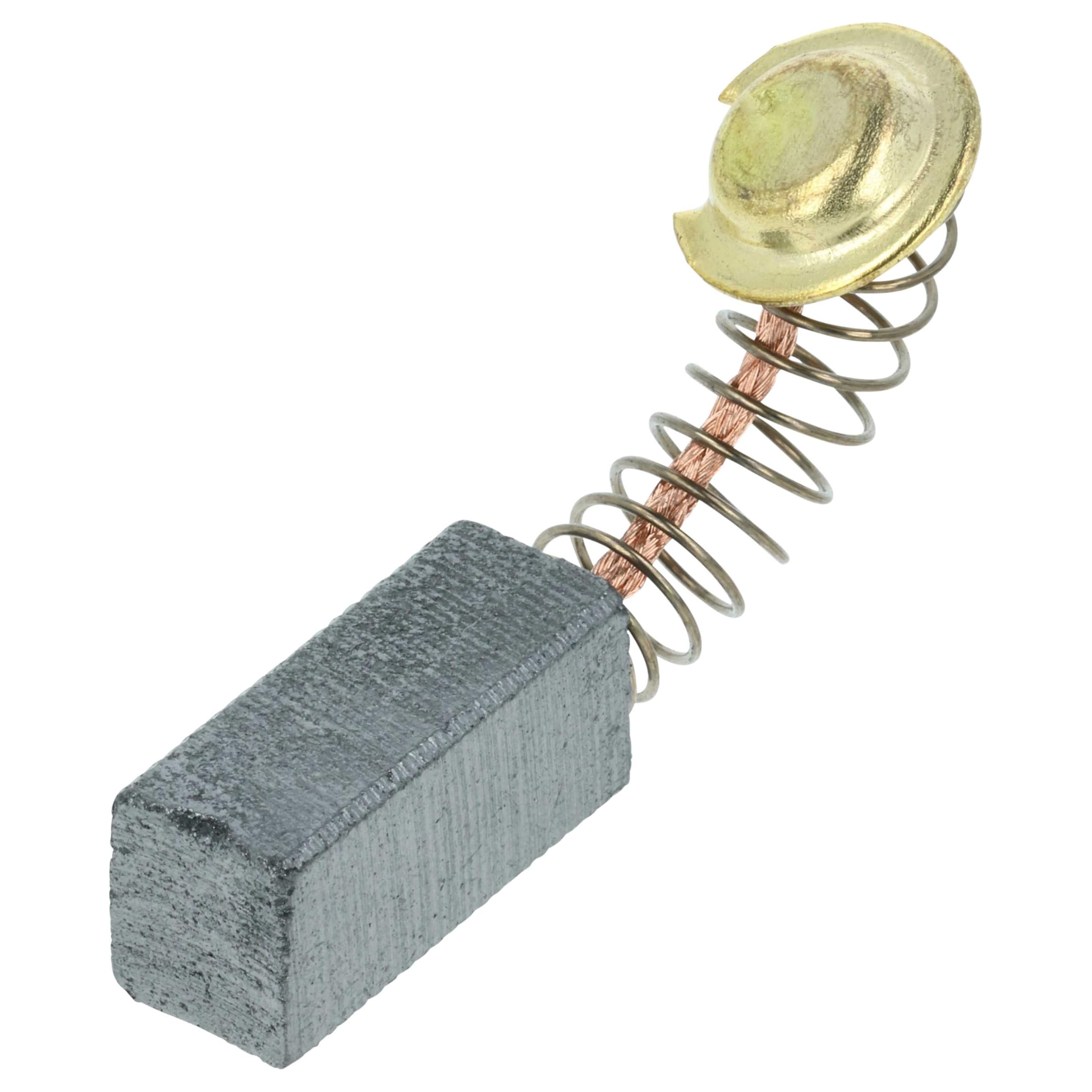 vhbw Spazzole carbone 6,5x7,5x13 mm utensile 2 pezzi grafite
