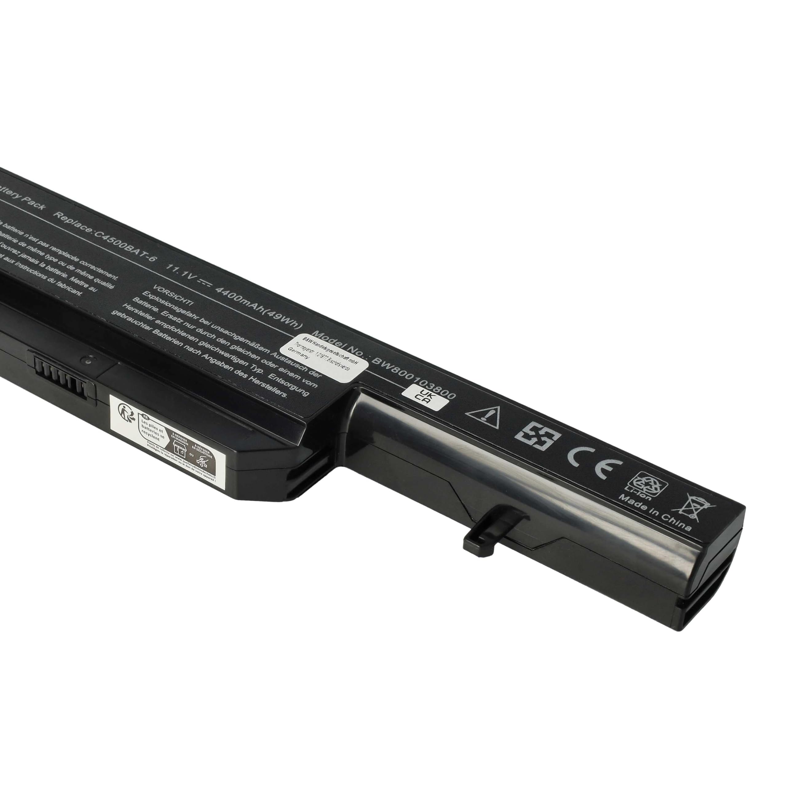 vhbw batteria notebook Terra Mobile 4400mAh 11,1V