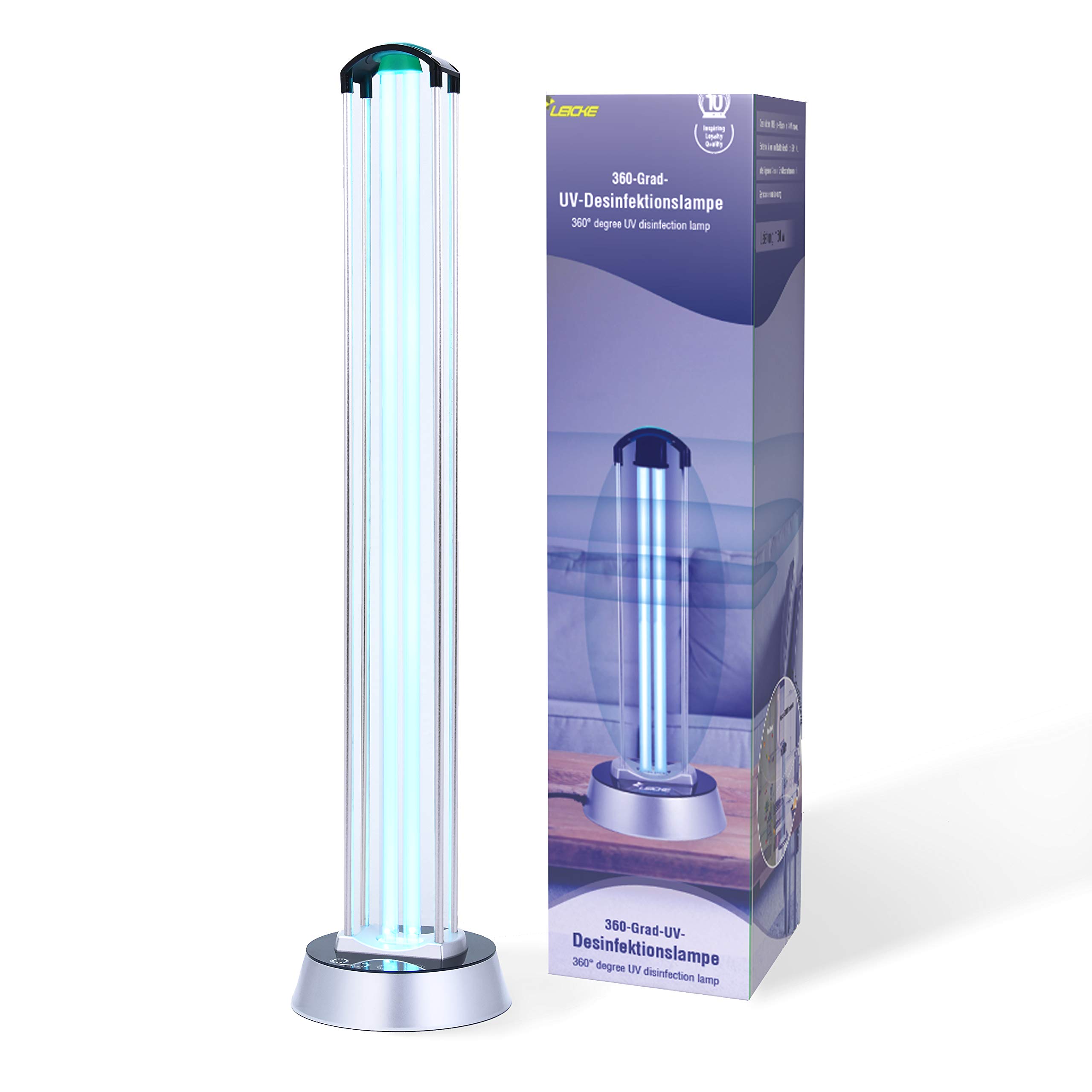 Leicke lampada UV disinfezione 150W con ozono e radar