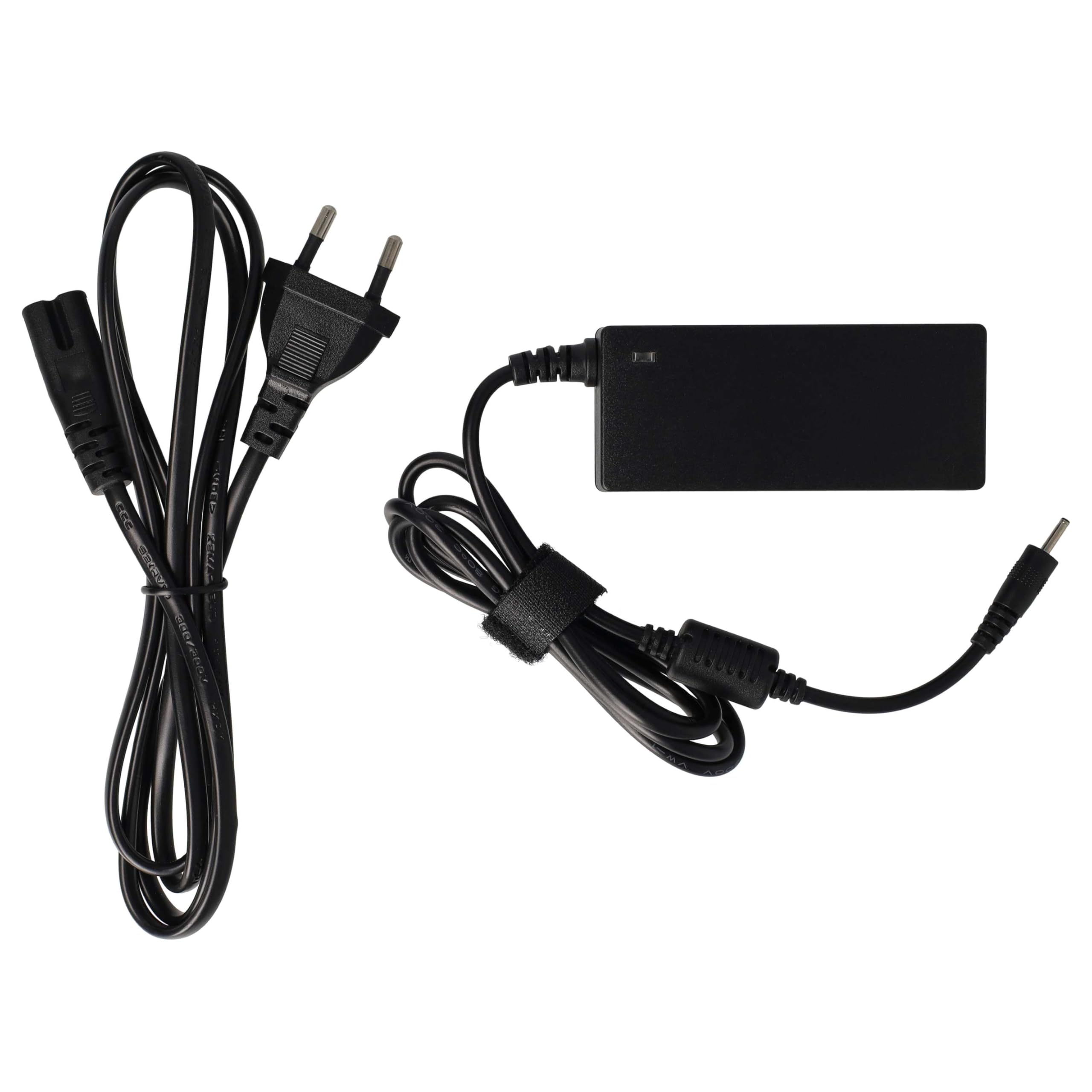 vhbw Alimentatore 40W 19V per Asus Eee PC Notebook 2,1A