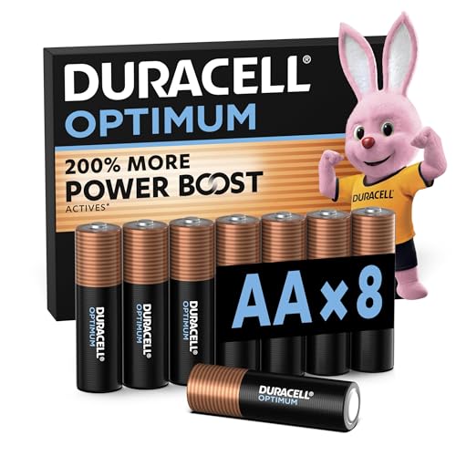 Duracell Optimum Batterie Alcaline AA 1,5V 8 pezzi boost
