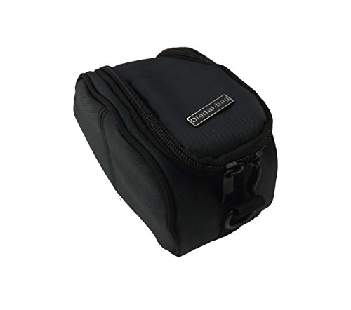 vhbw custodia tracolla universale nera per Sony HDR-CX 13cm