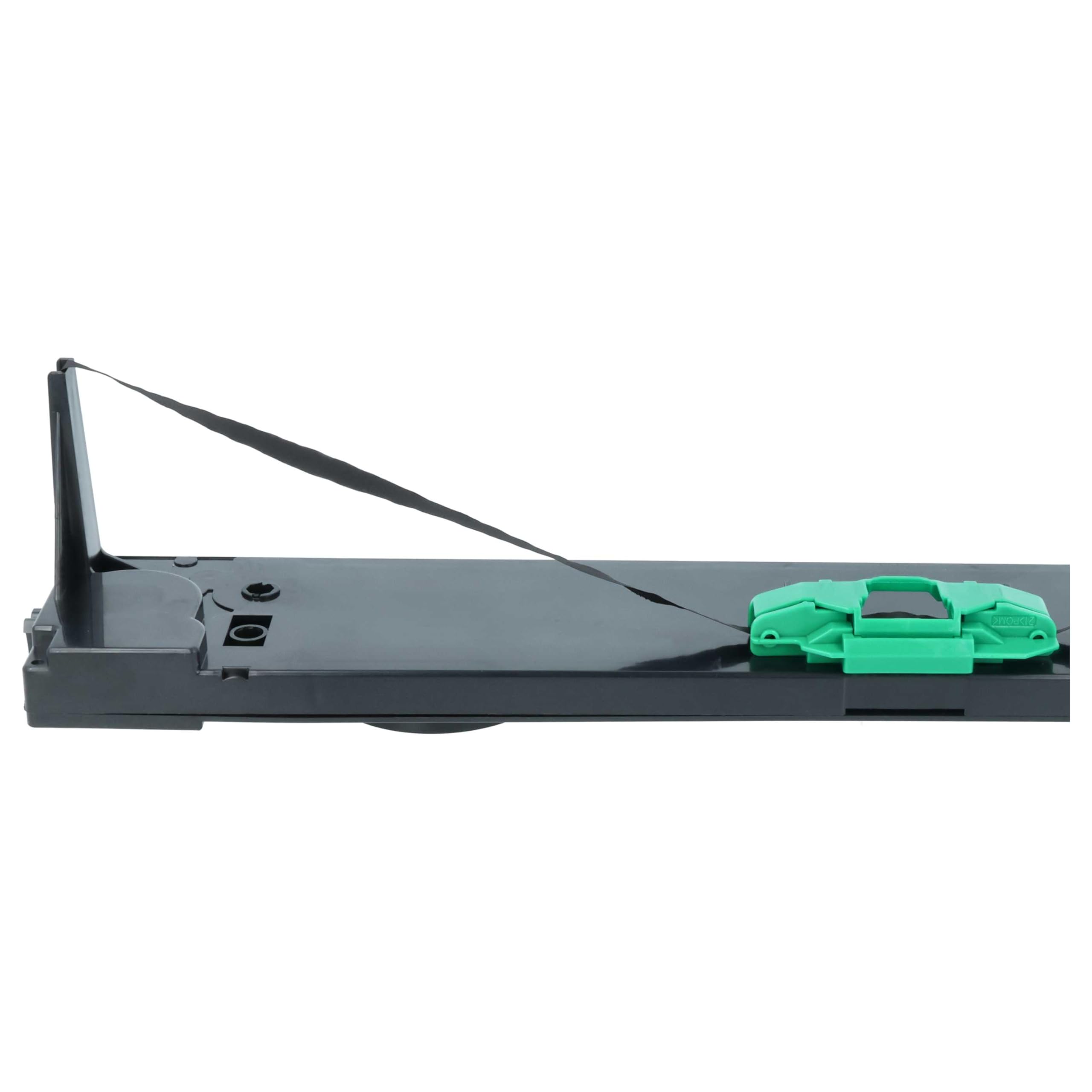 vhbw Nastro 043393 per Tally Genicom 5040 nero 1pz nylon