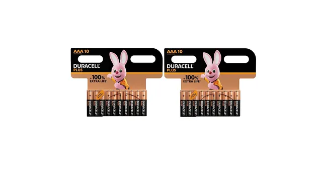 Duracell Plus Pila Ministilo AAA Alcalina 20pz