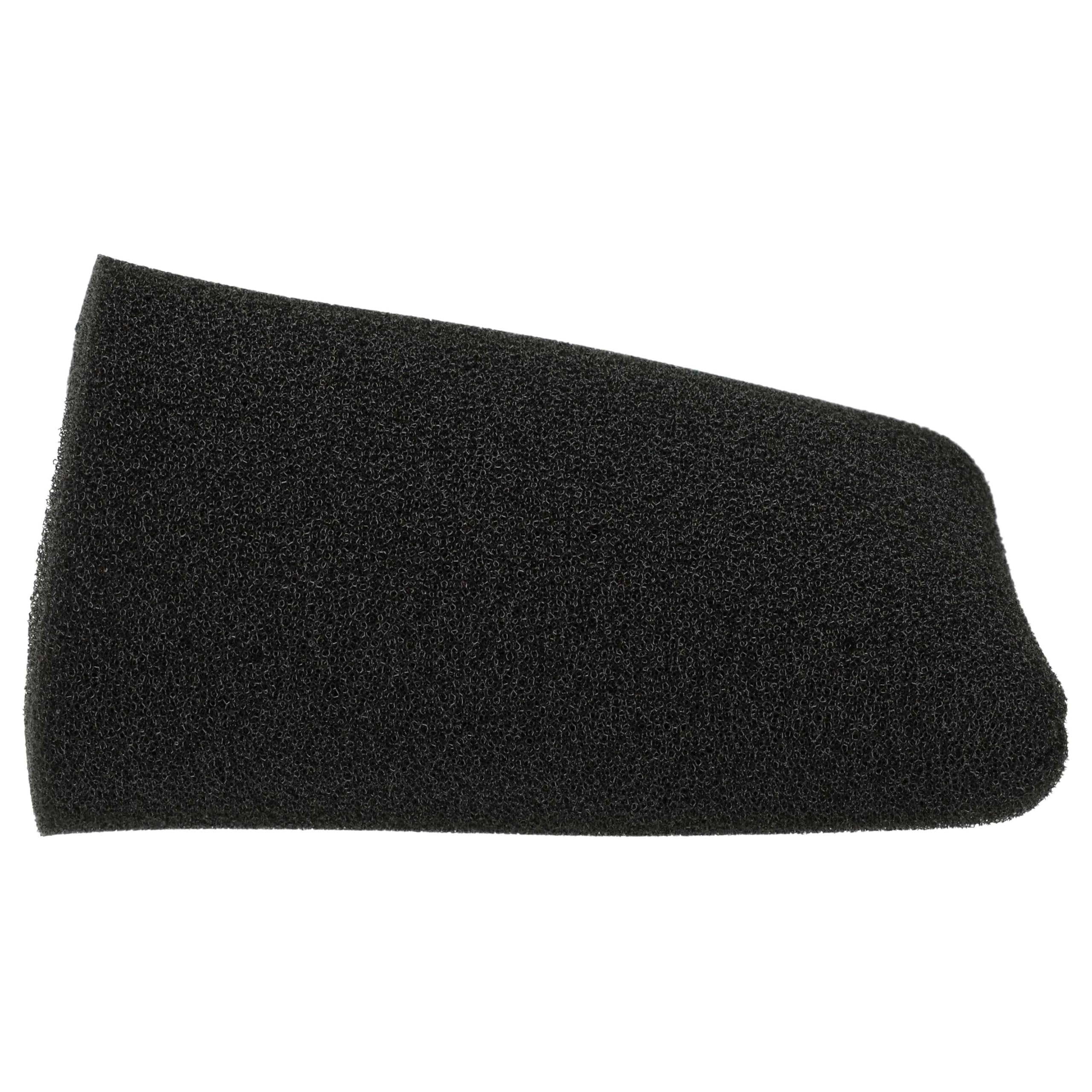 vhbw Filtro Gommapiuma 5.731-595.0 per Aspirapolvere Karcher Nero
