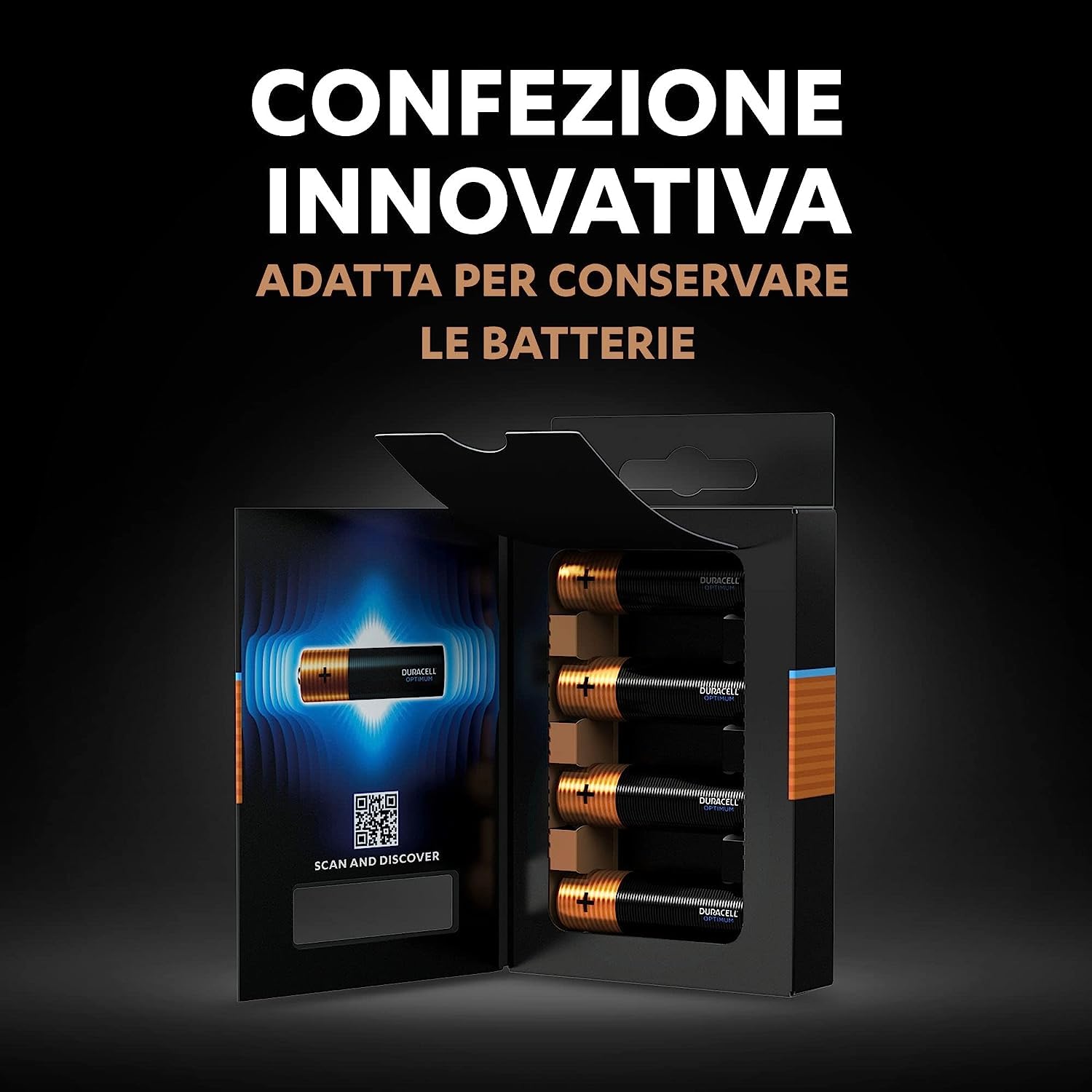 Duracell Optimum MX1500 batterie AA 12 pezzi alcaline