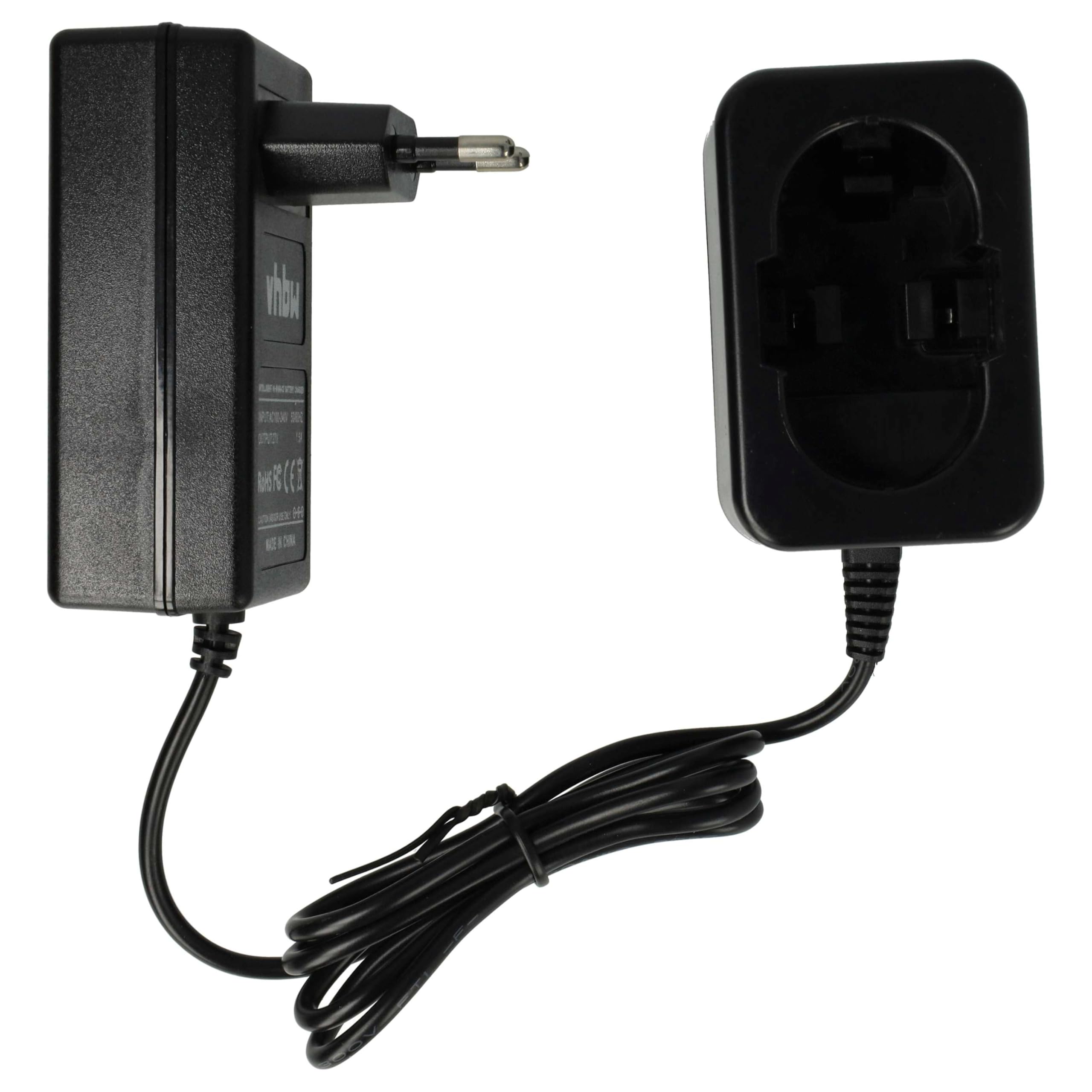 vhbw Caricabatterie per Bosch GSR 9.6 VPE-2 utensili 1,2-18V