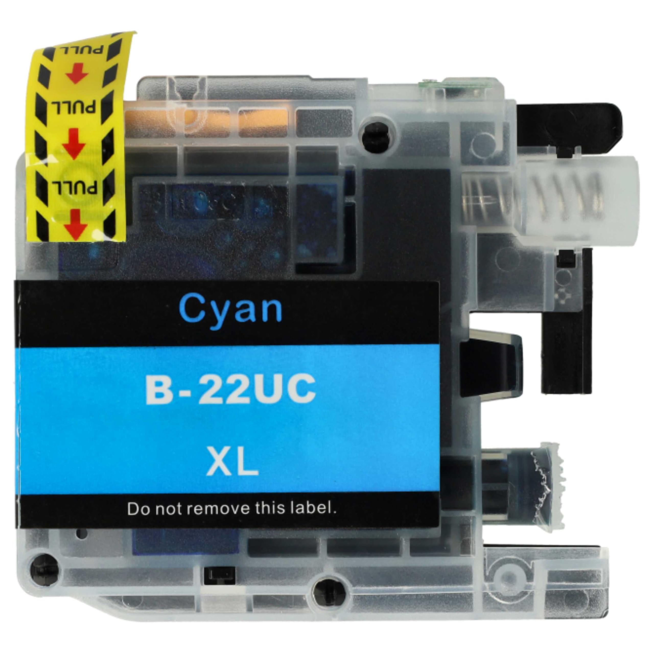 vhbw 4x Cartucce stampante Brother MFC-J985DW LC22U CMYK chip