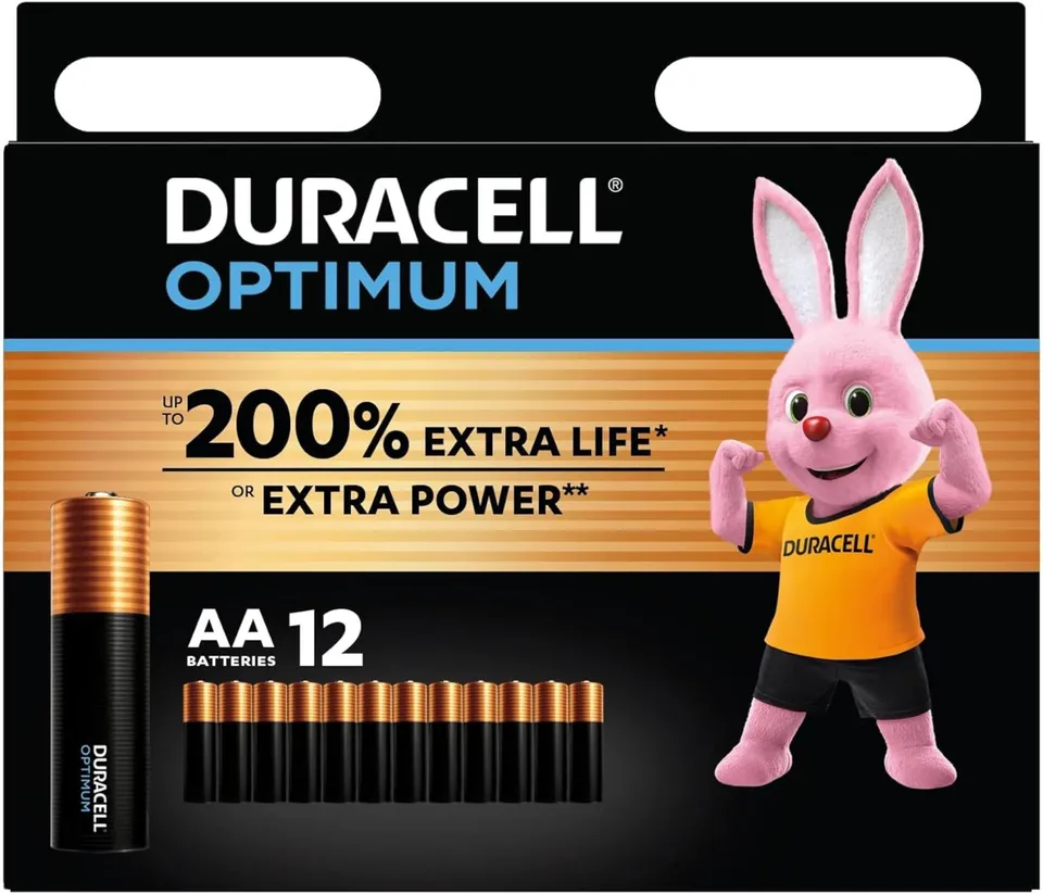 Duracell Optimum MX1500 batterie AA 12 pezzi alcaline