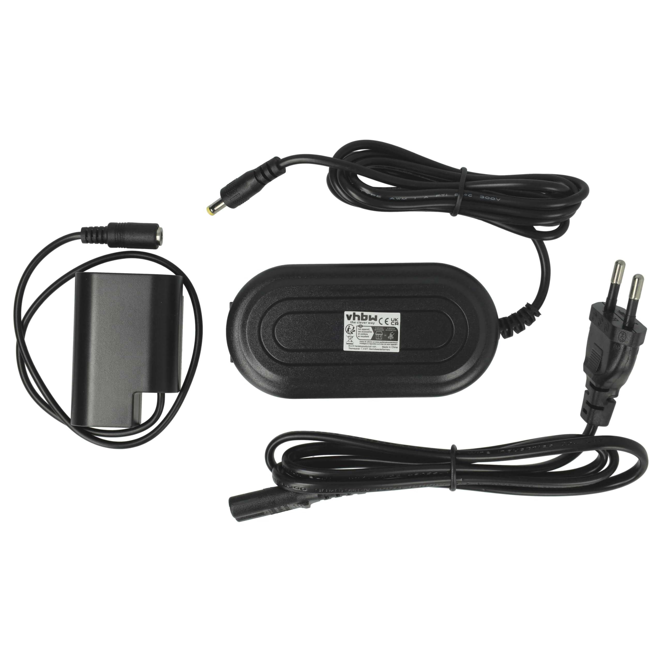 vhbw Alimentatore Fotocamera Panasonic Lumix GH3 GH4 2m