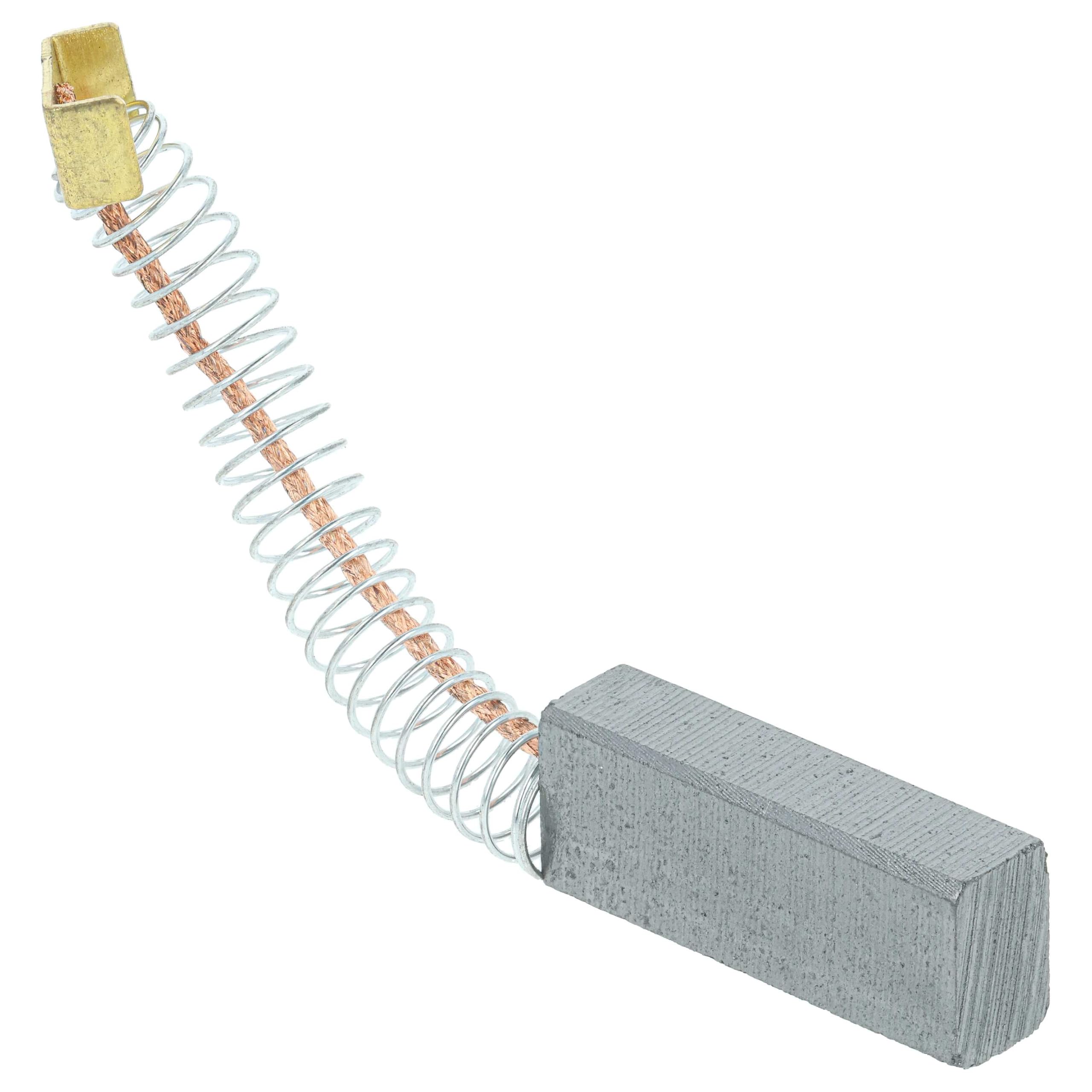 vhbw Spazzole carbone 6x9x23mm per Kirby Sentria II 2 pezzi grafite