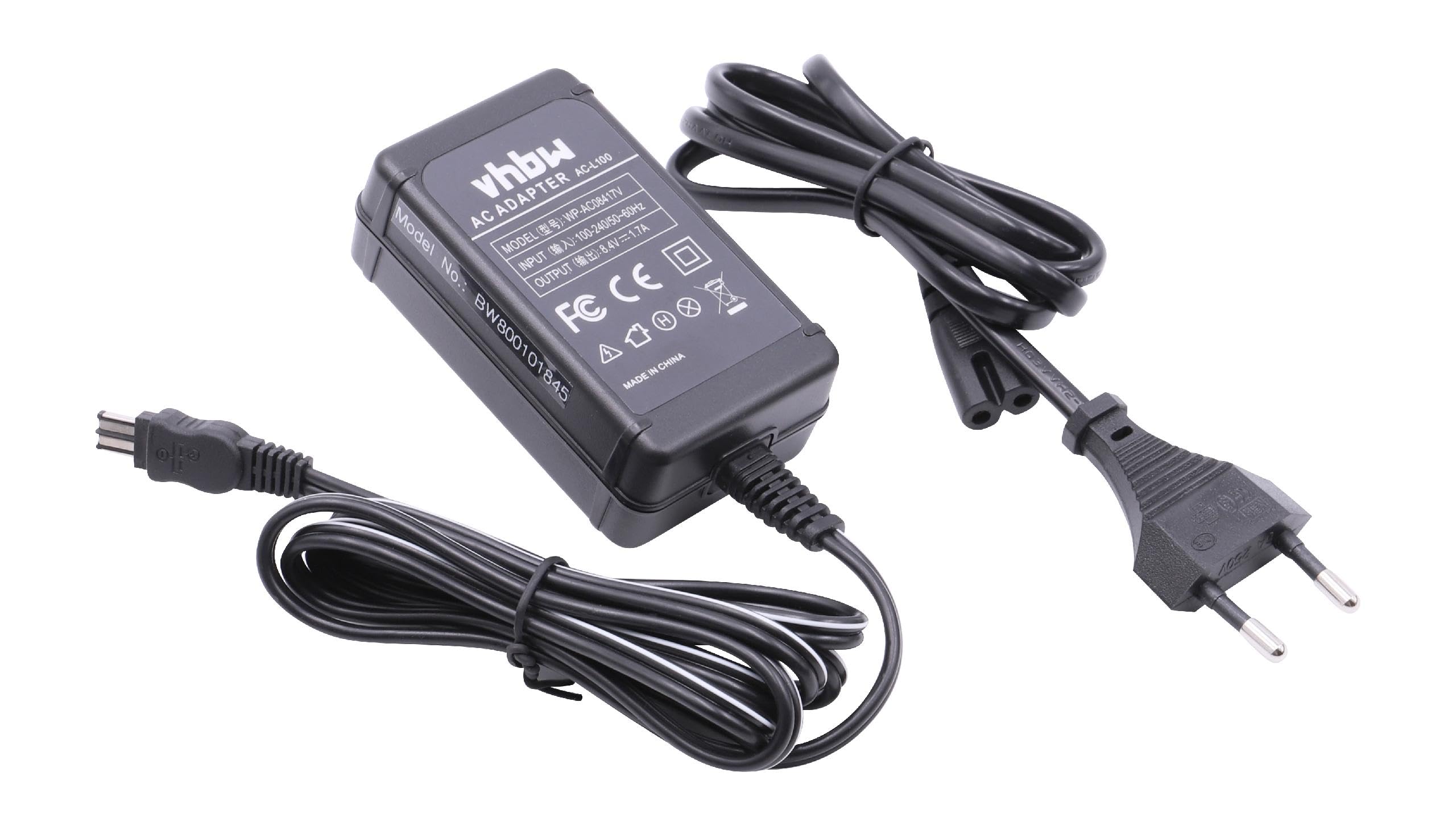vhbw Caricatore Camera per Sony DCR-PC120E AC-L10