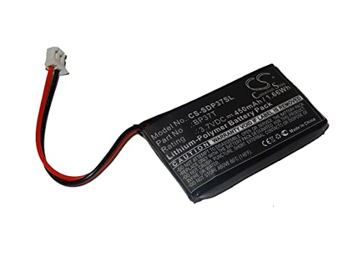 vhbw BP37T batteria collare cani 450mAh Li-Poly