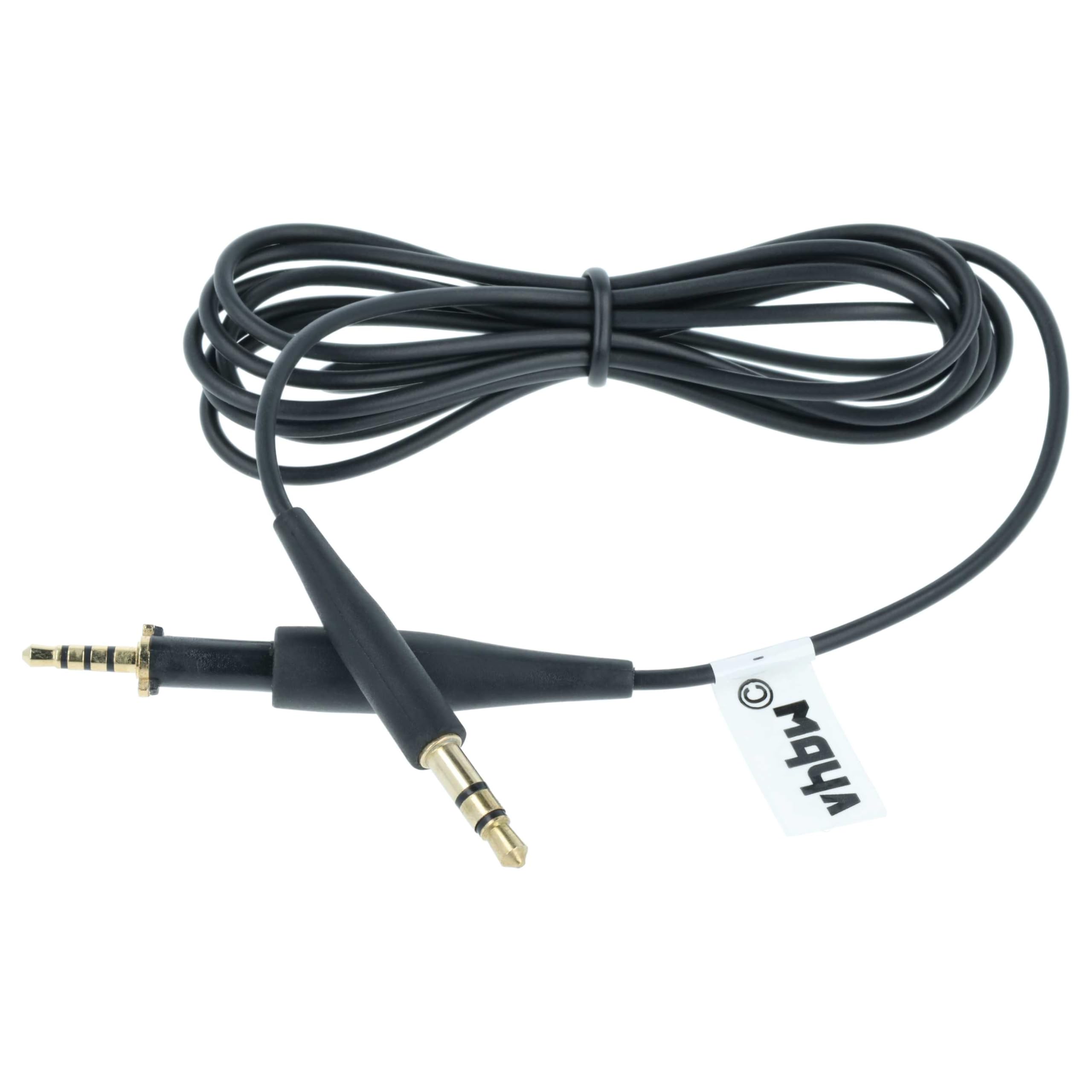 vhbw Cavo audio AUX per AKG K450 cuffie jack 110cm nero