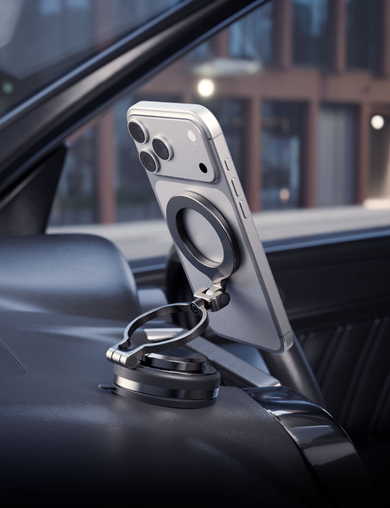 ENERGEA MagMount Flex supporto telefono gunmetal magnetico