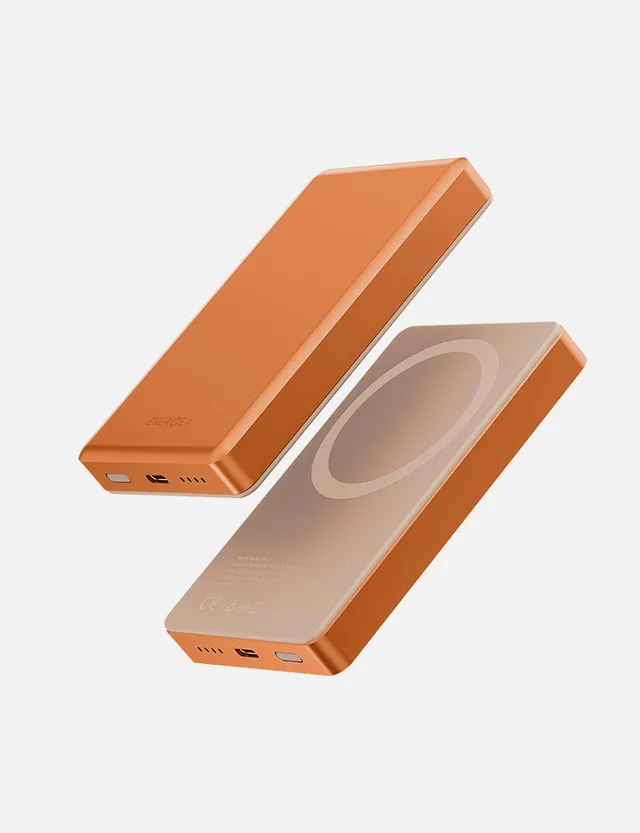 ENERGEA AluPac 10K power bank arancione magnetico