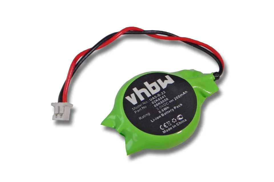 vhbw Batteria BIOS 02K6541 notebook ThinkPad 200mAh