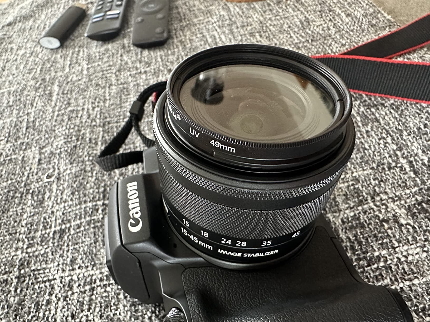 vhbw Filtro UV 37mm per Obiettivi Filettati Nero Vetro