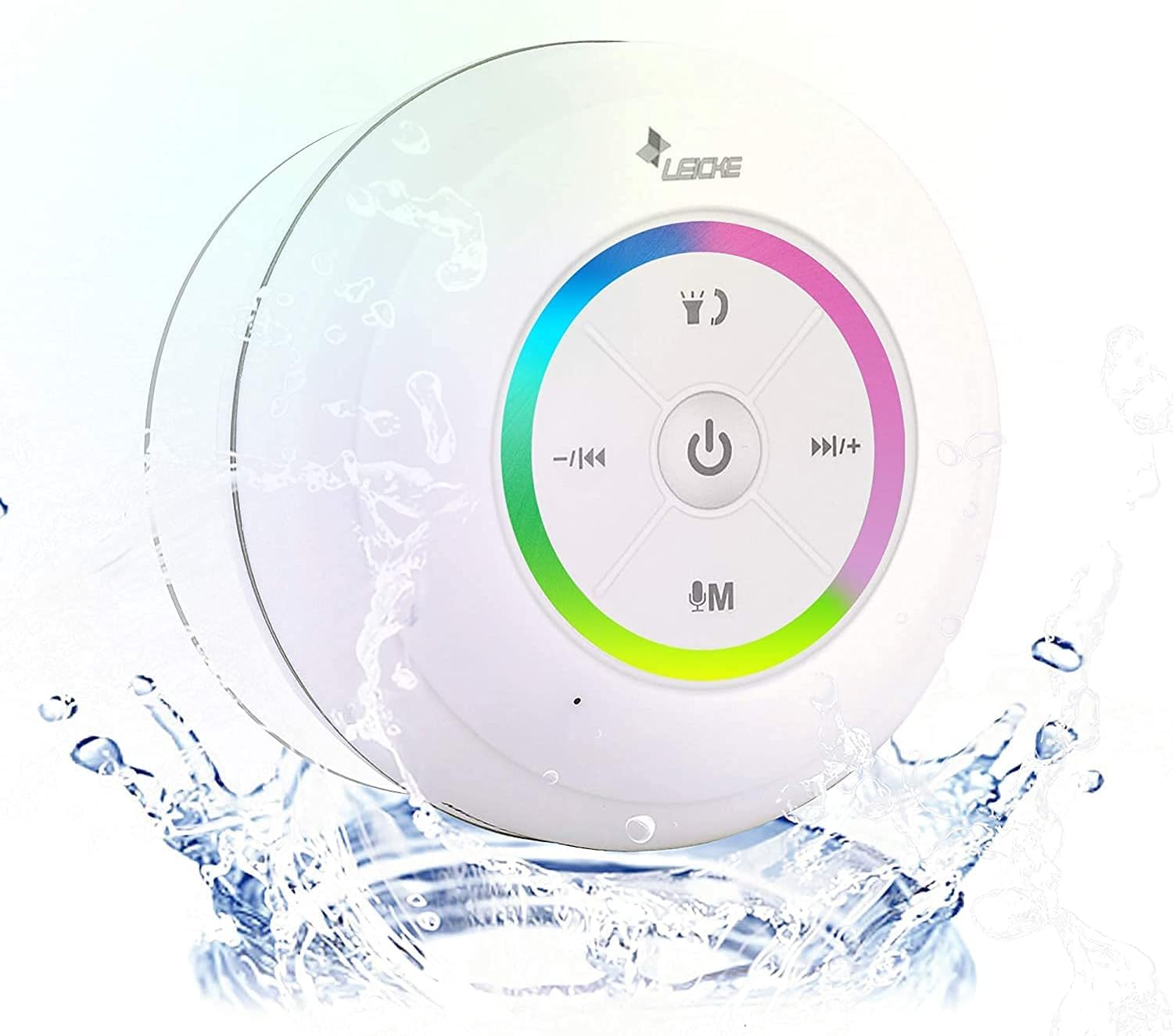 Leicke DJ Roxxx Shower altoparlante bluetooth impermeabile ventosa