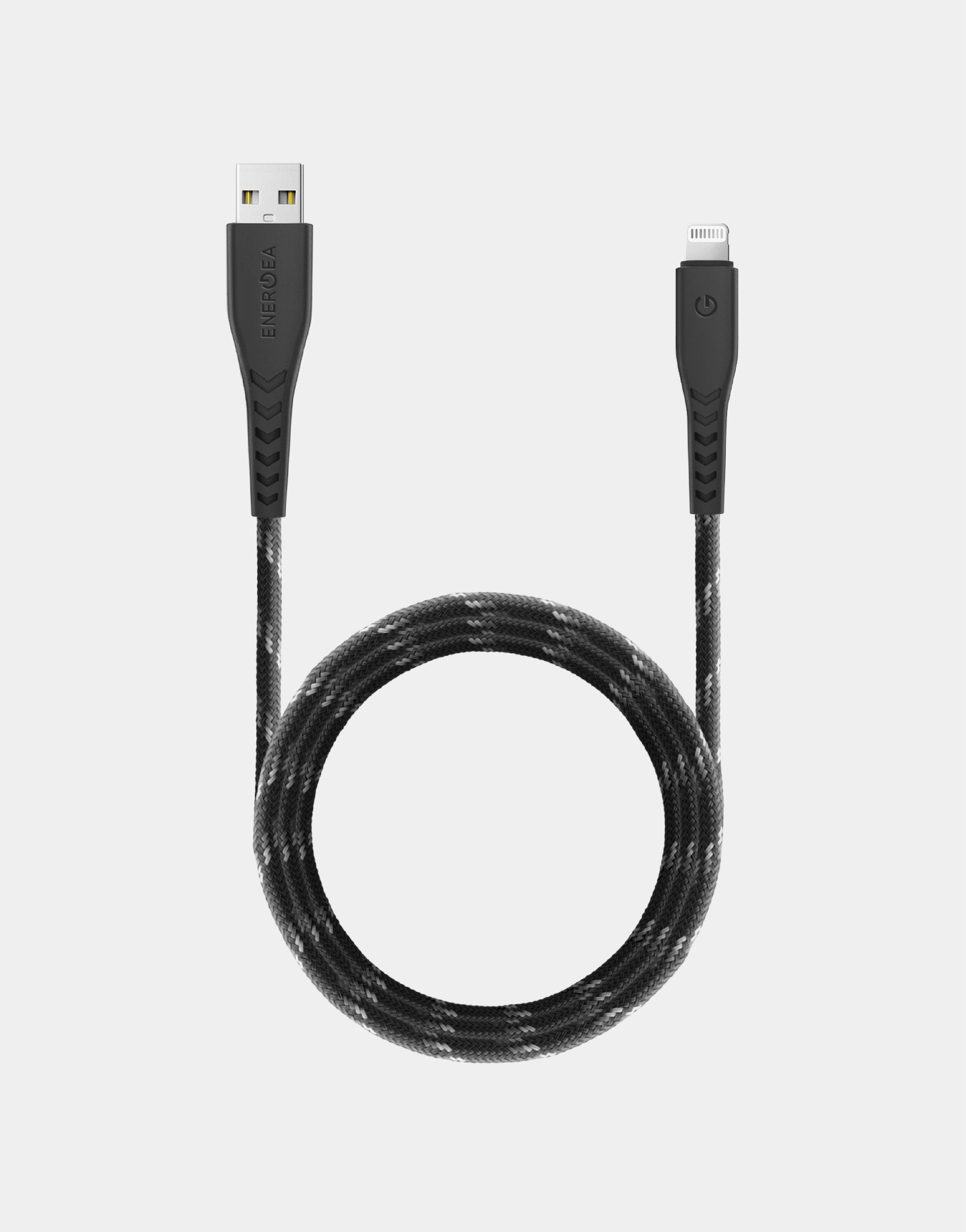 Energea NyloFlex cavo Lightning USB-A 1,5m nero intrecciato