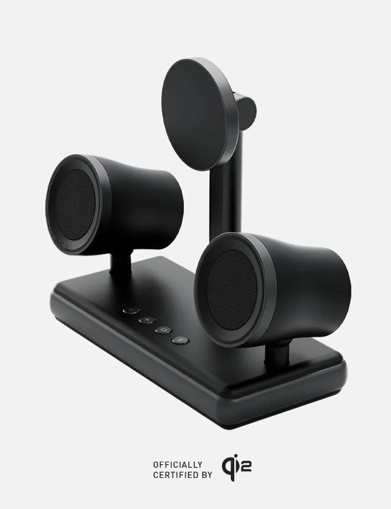 Energea MagAudio Stand cassa con ricarica gunmetal 15W