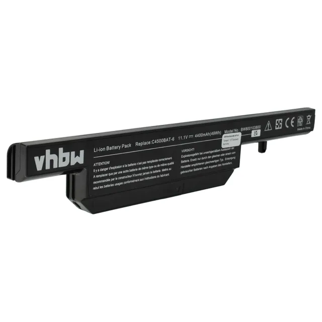 vhbw batteria notebook Terra Mobile 4400mAh 11,1V