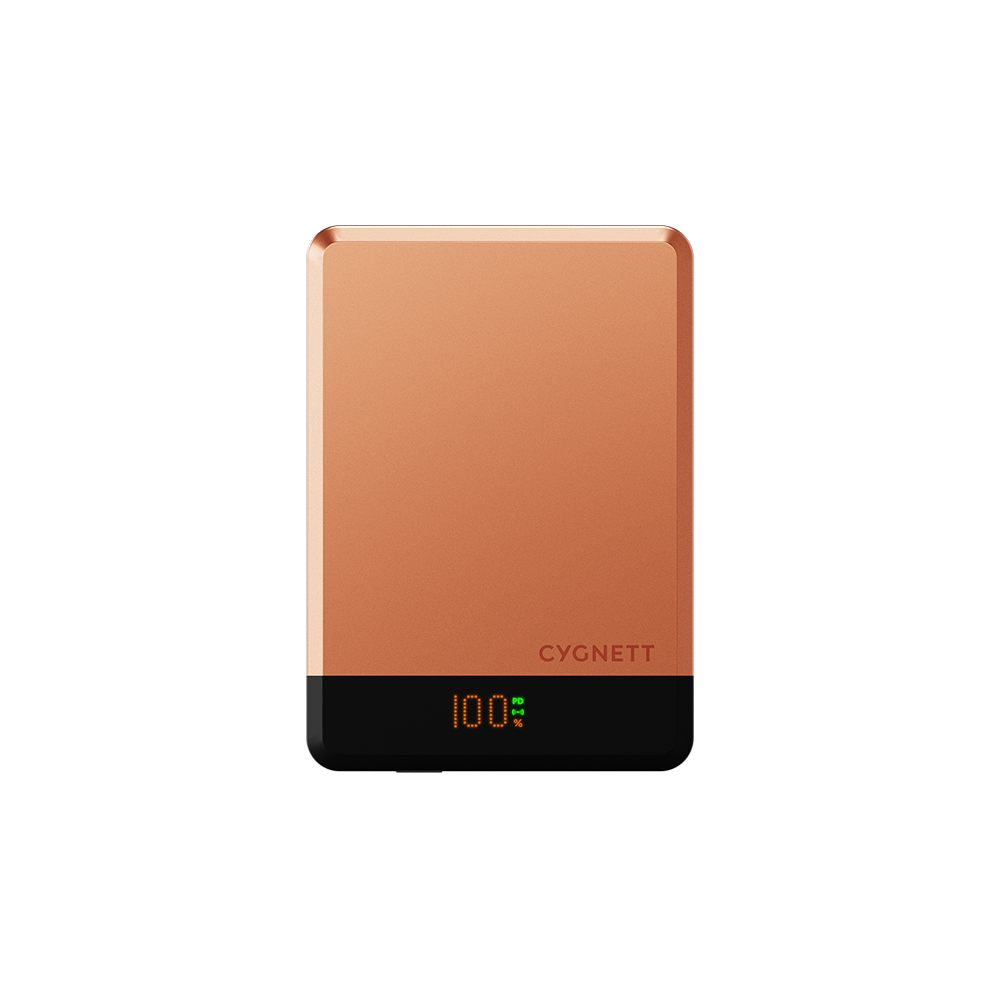 Cygnett MagSlim 5K power bank wireless magnetico rame 10W