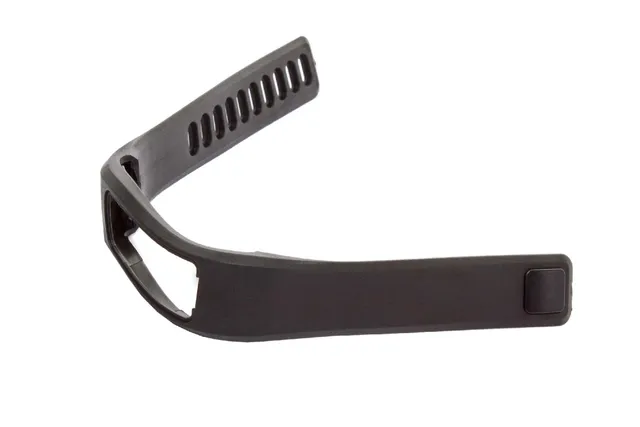 vhbw Cinturino TPE L per Garmin Vivofit Nero 23 cm