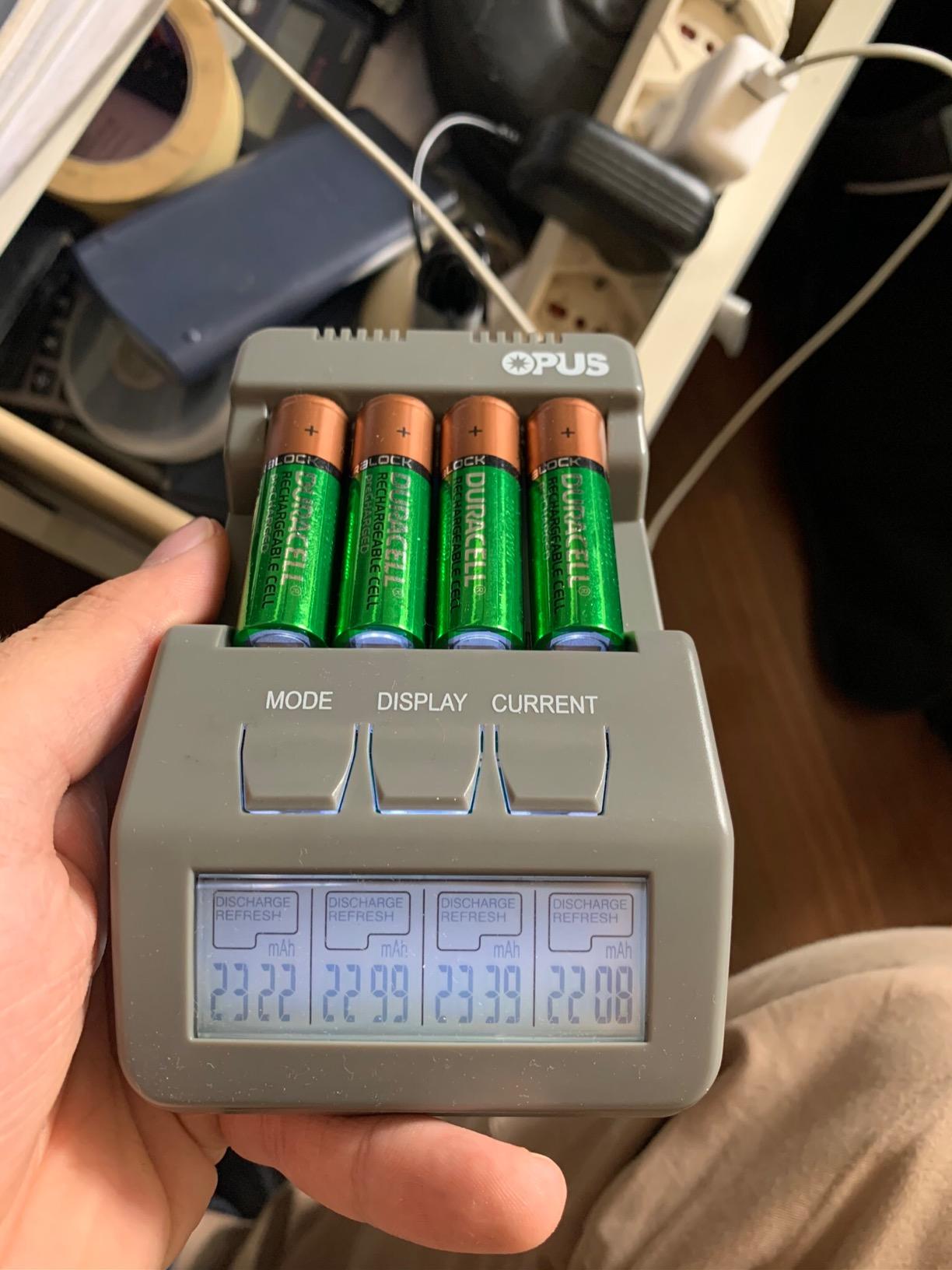 Duracell AA batterie ricaricabili 2500mAh 4 pezzi NiMH