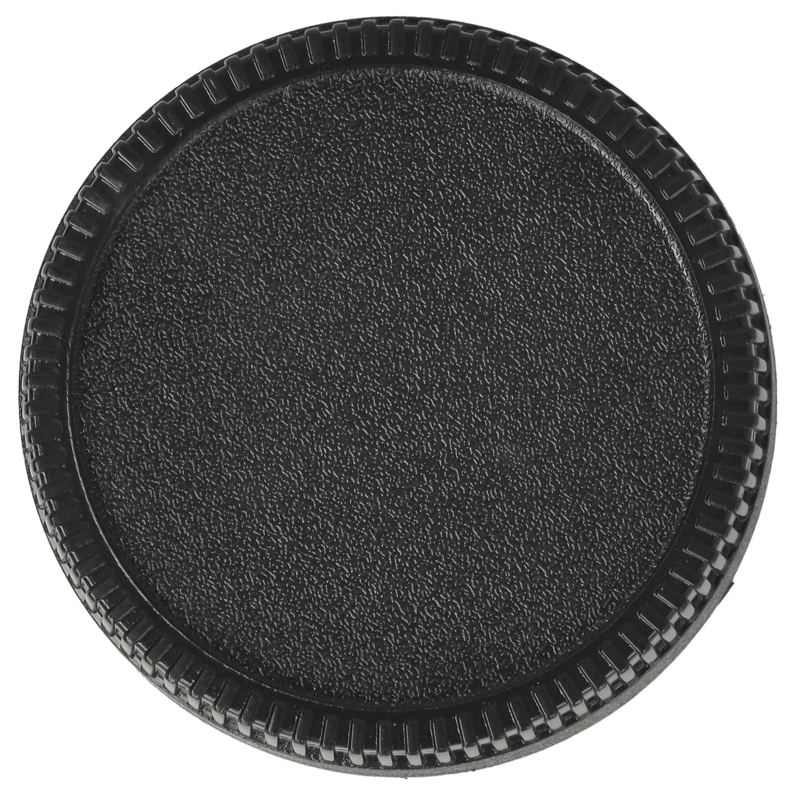 vhbw Tappo posteriore per Nikon baionetta F plastica nero