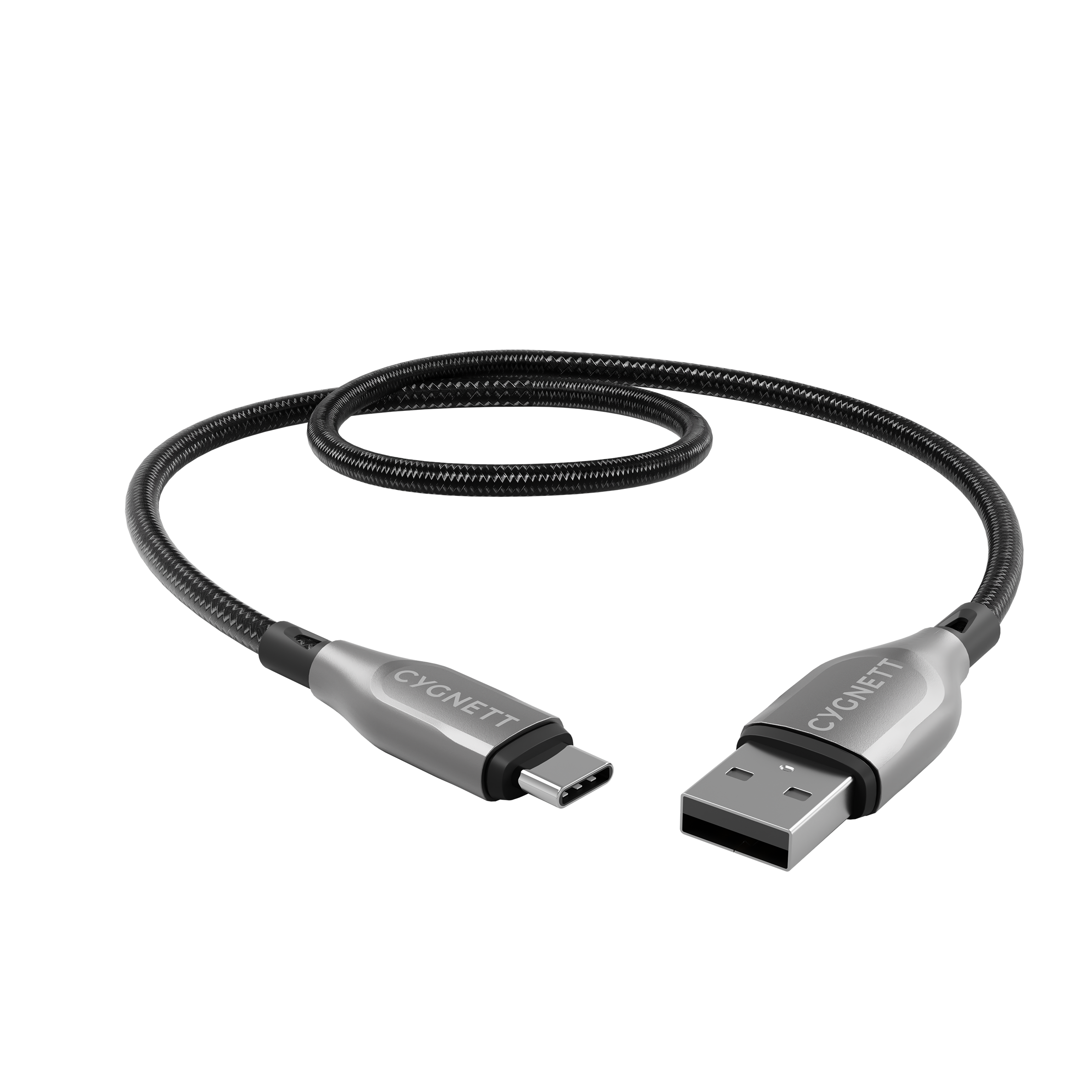 Cygnett Armoured cavo USB-C USB-A 50cm nero 60W