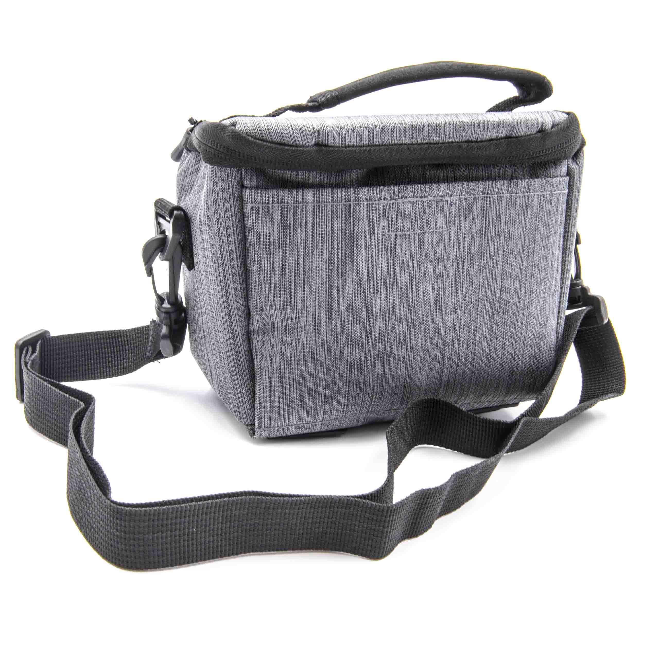 vhbw Borsa Fotocamera Canon EOS 100D/1200D Grigia Poliestere