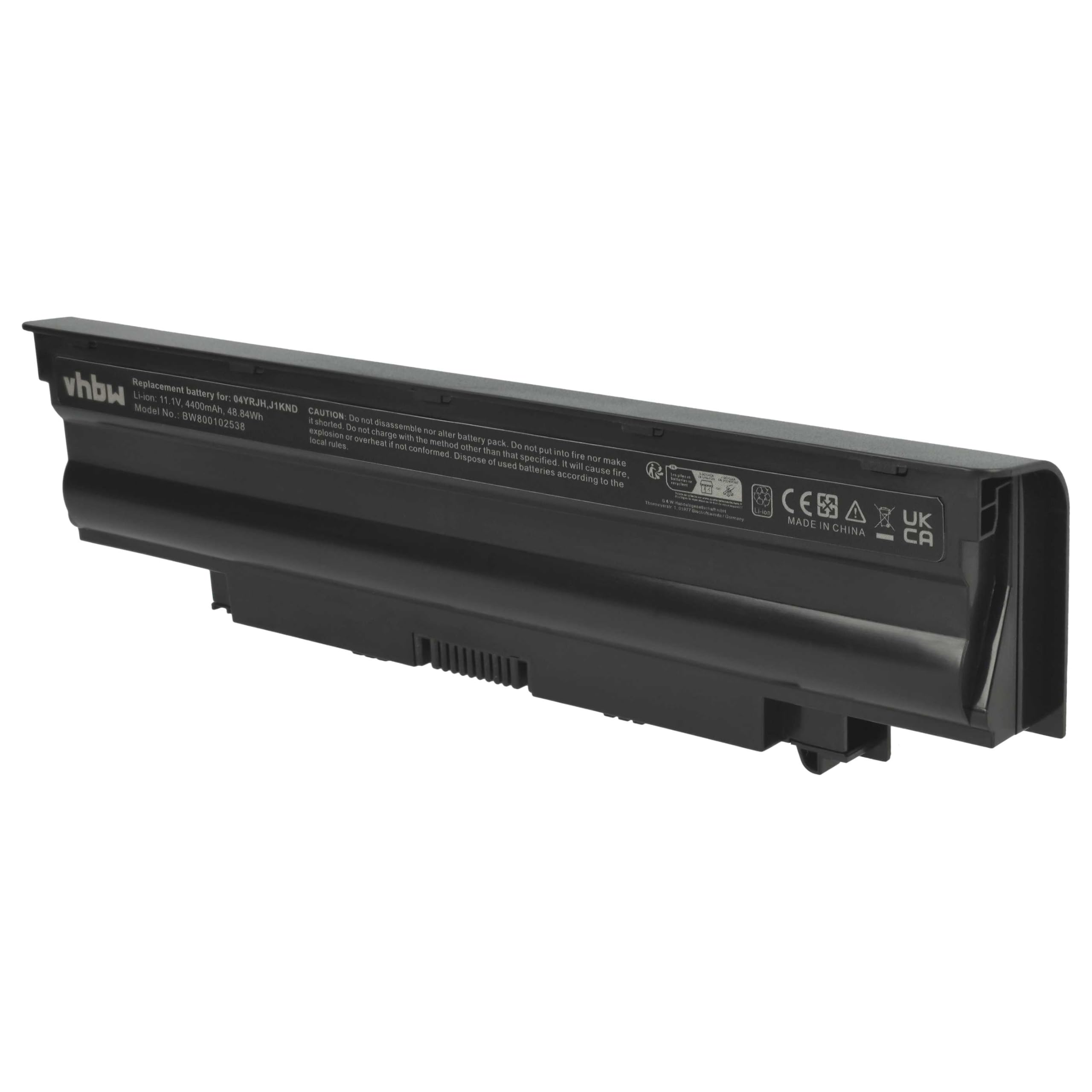 vhbw Batteria notebook Dell Inspiron 15R 4400mAh Li-Ion
