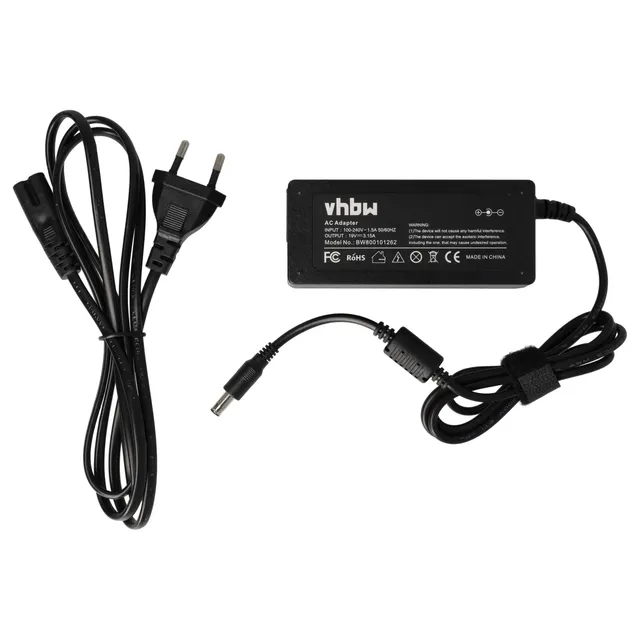 vhbw alimentatore notebook per Samsung N150 60W 19V nero