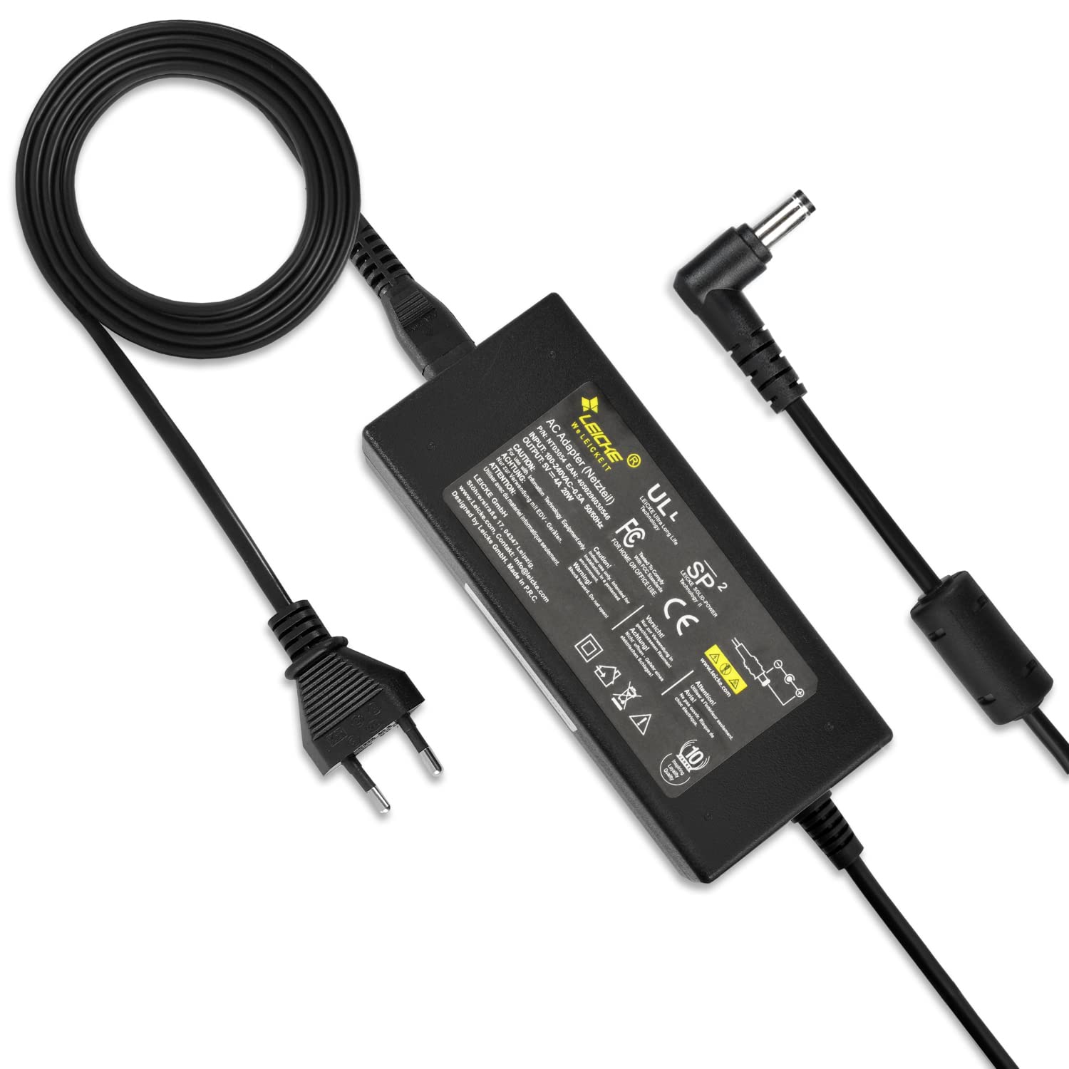 Leicke 5V 4A 20W alimentatore 1 pezzo universale