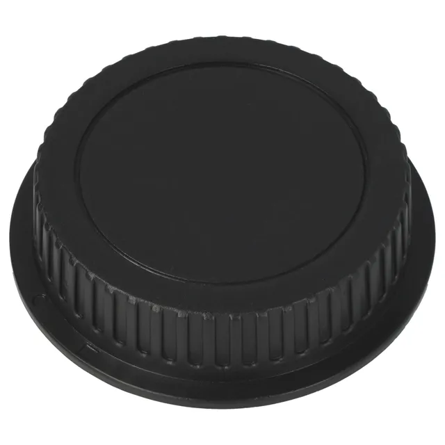 vhbw Copriobiettivo Posteriore per Canon EOS fotocamera EF nero