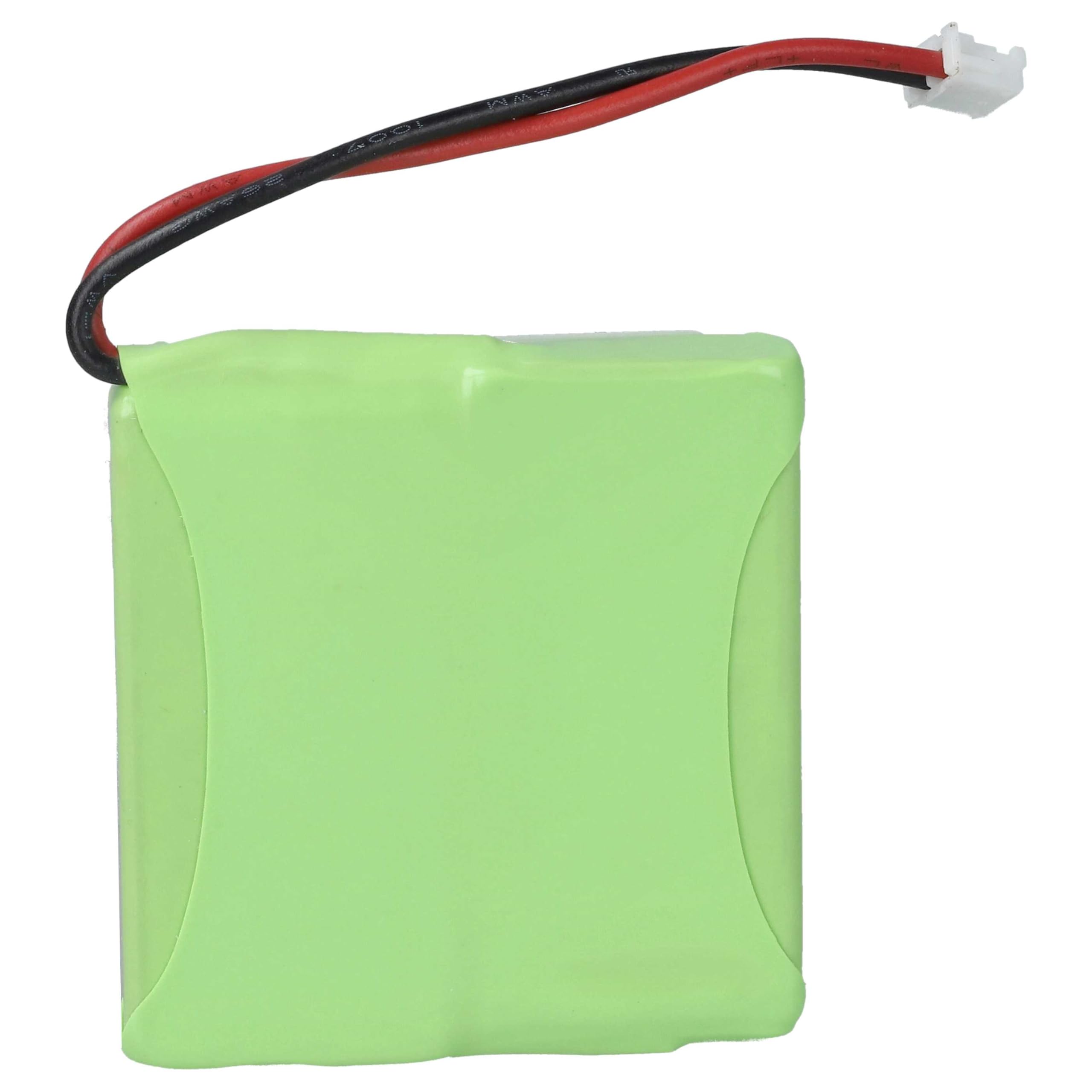 vhbw Batteria cordless 2,4V 600mAh per Sinus A201