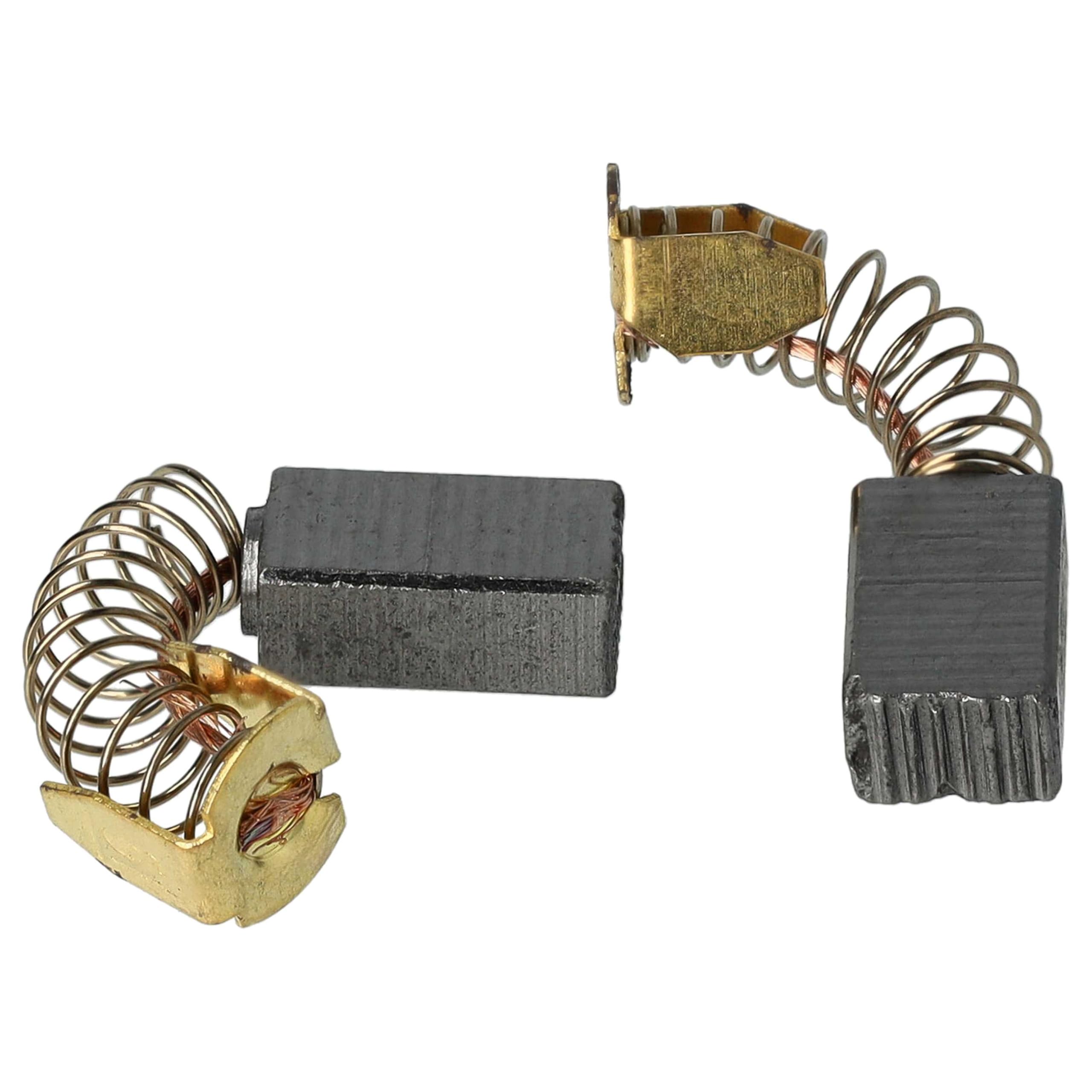 vhbw 2x Spazzole carbone 5x8x14,5mm per smerigliatrice